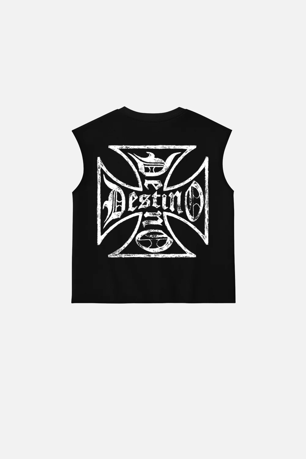 Destino Cross Tank Top Black