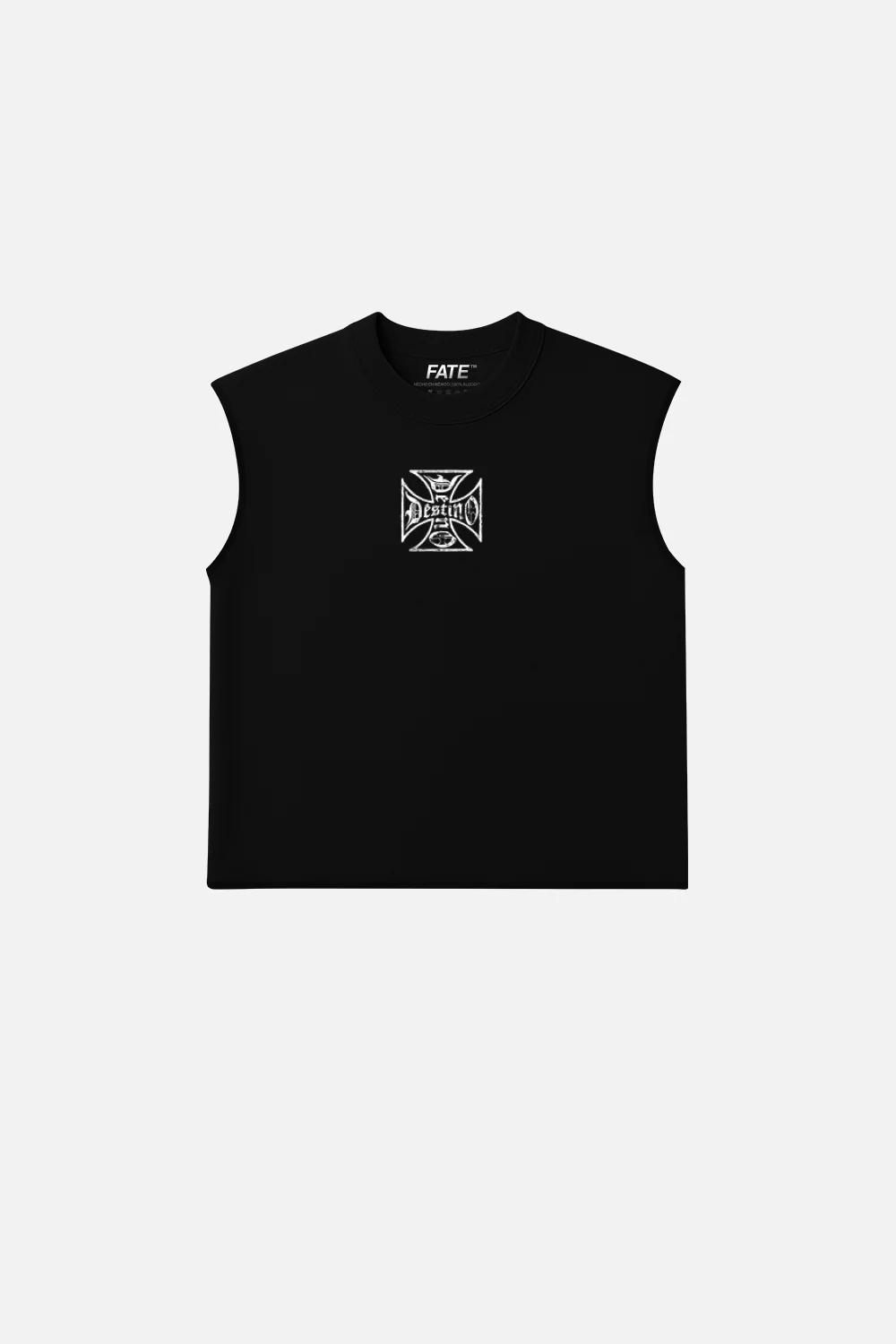 Destino Cross Tank Top Black - Image 3