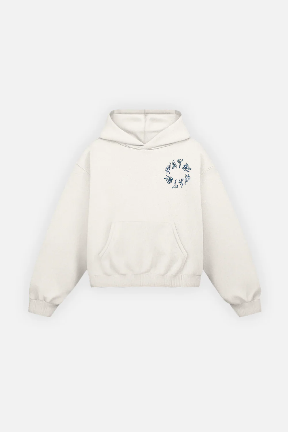 Fate Goth Hoodie Ivory - Image 3