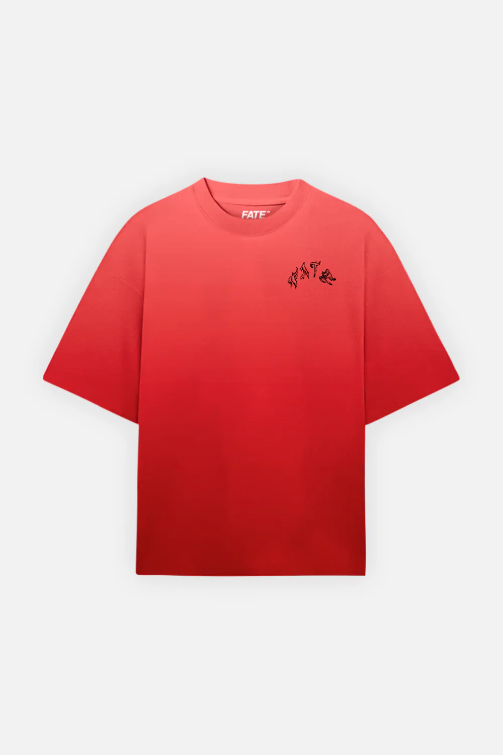 Fate Goth Tee Faded Red v2 - Image 3