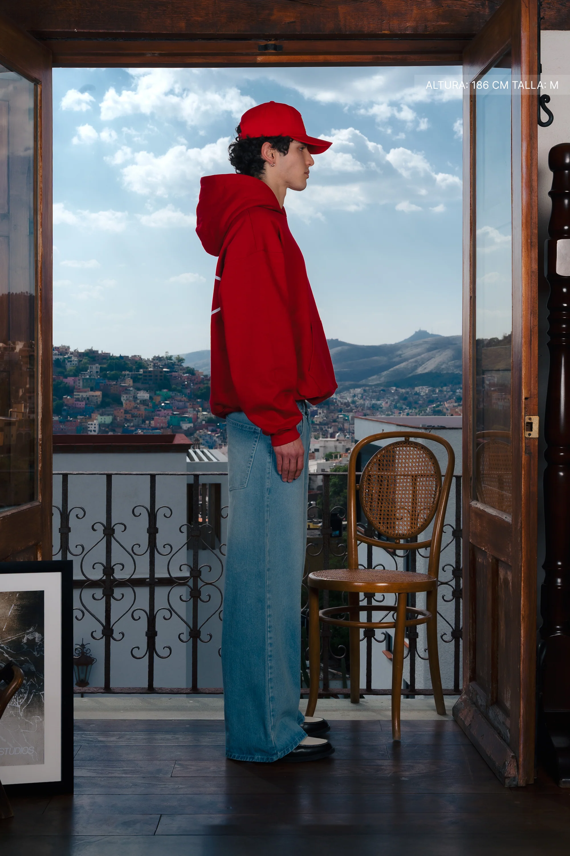 Fate Oval Hoodie Cherry Red - Image 7