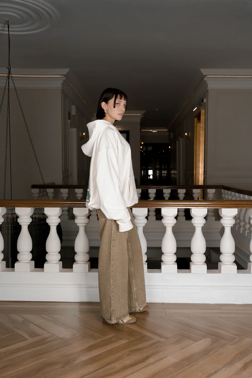 Fate Royce Hoodie Ivory - Image 5