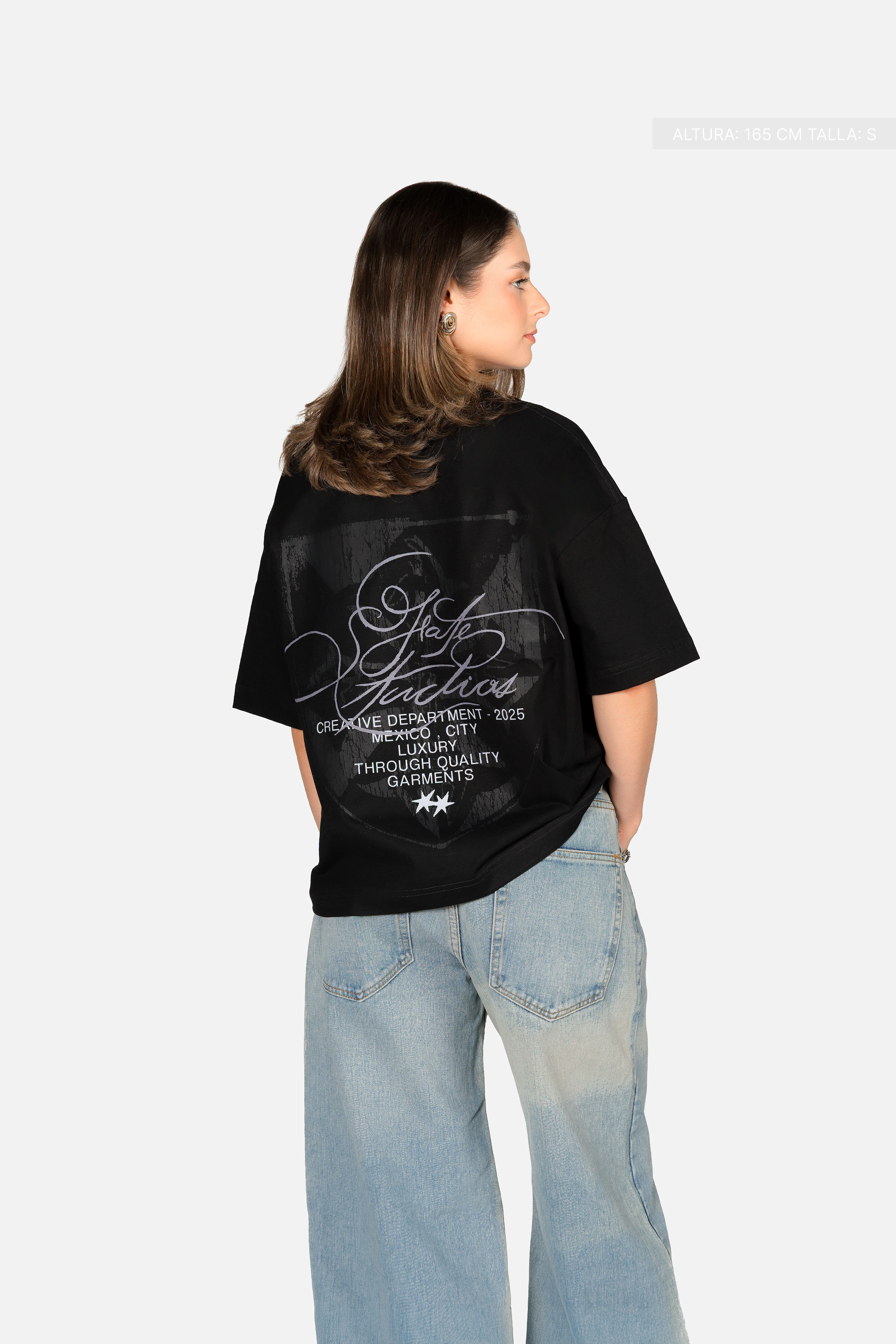 Fate Studios Emblem Tee Black & Black - Image 6