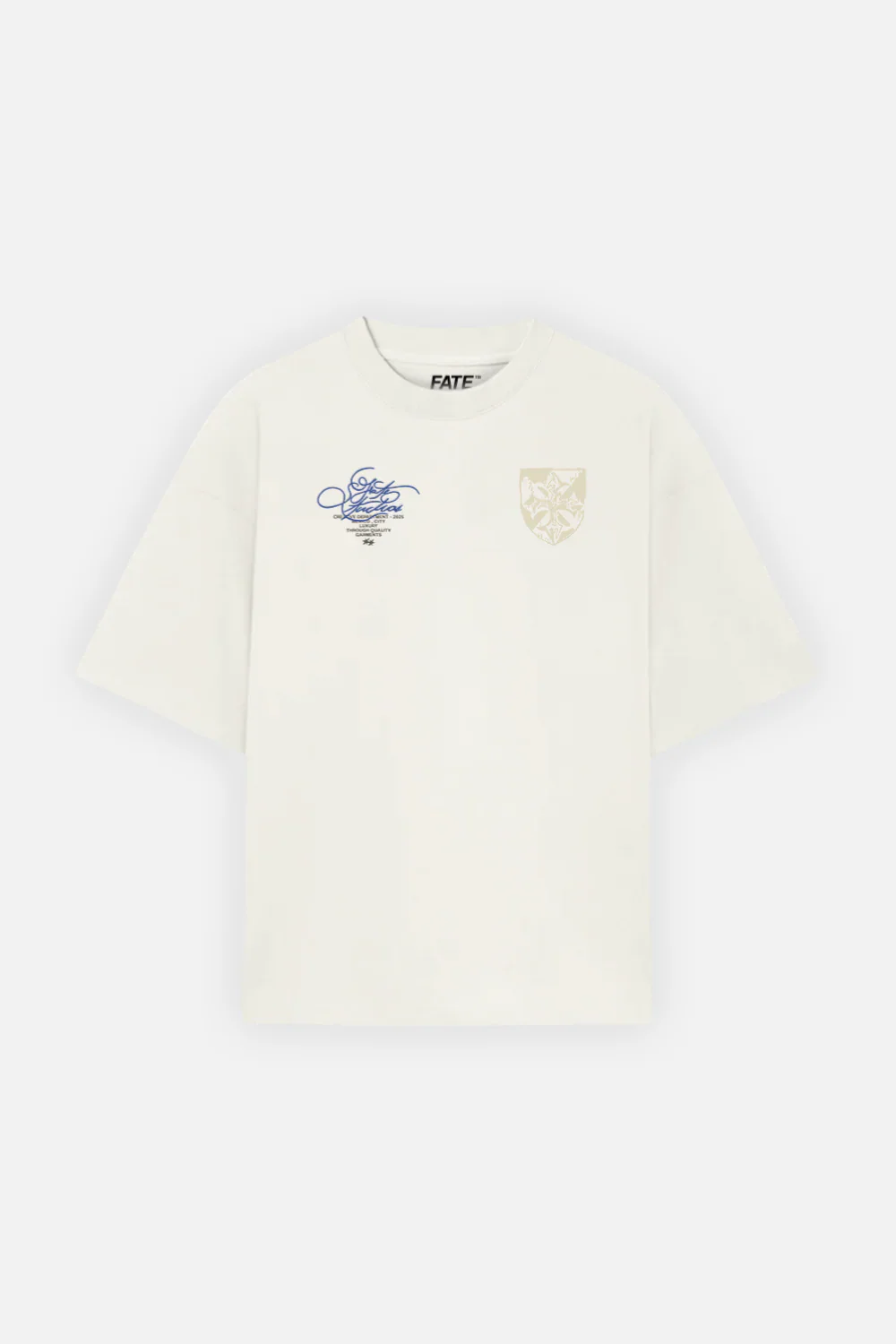 Fate Studios Emblem Tee Ivory - Image 3
