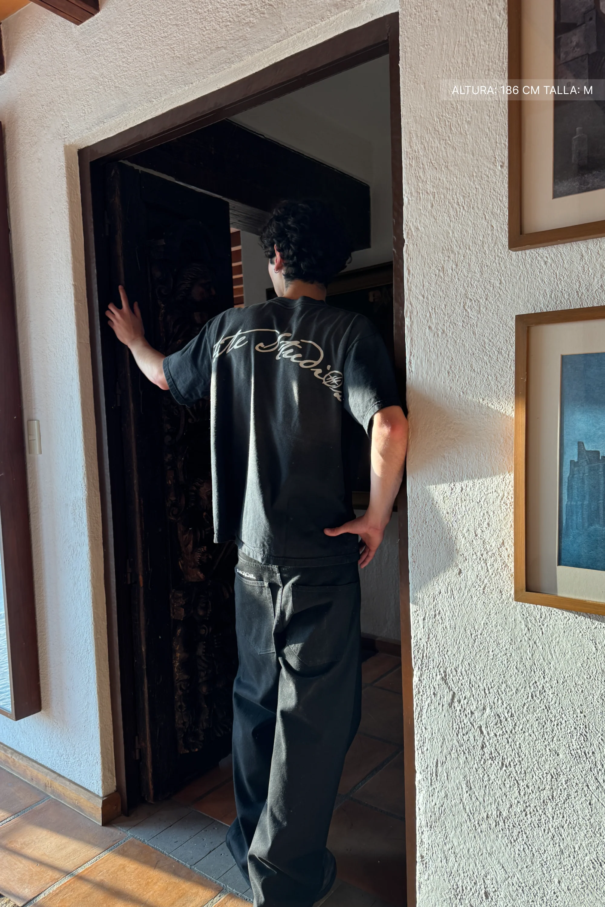 Fate Studios Tee Faded Black - Image 2