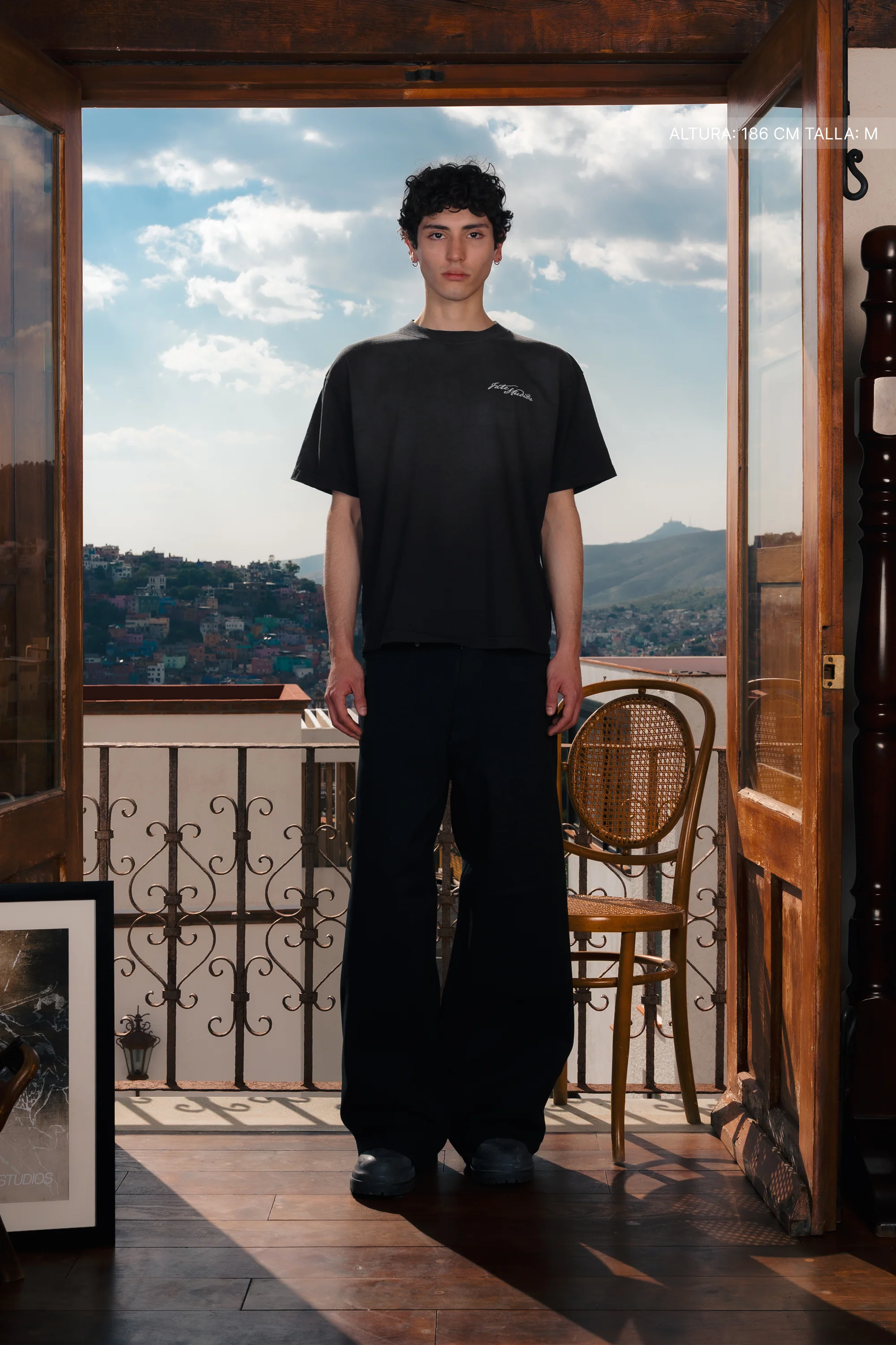 Fate Studios Tee Faded Black - Image 5