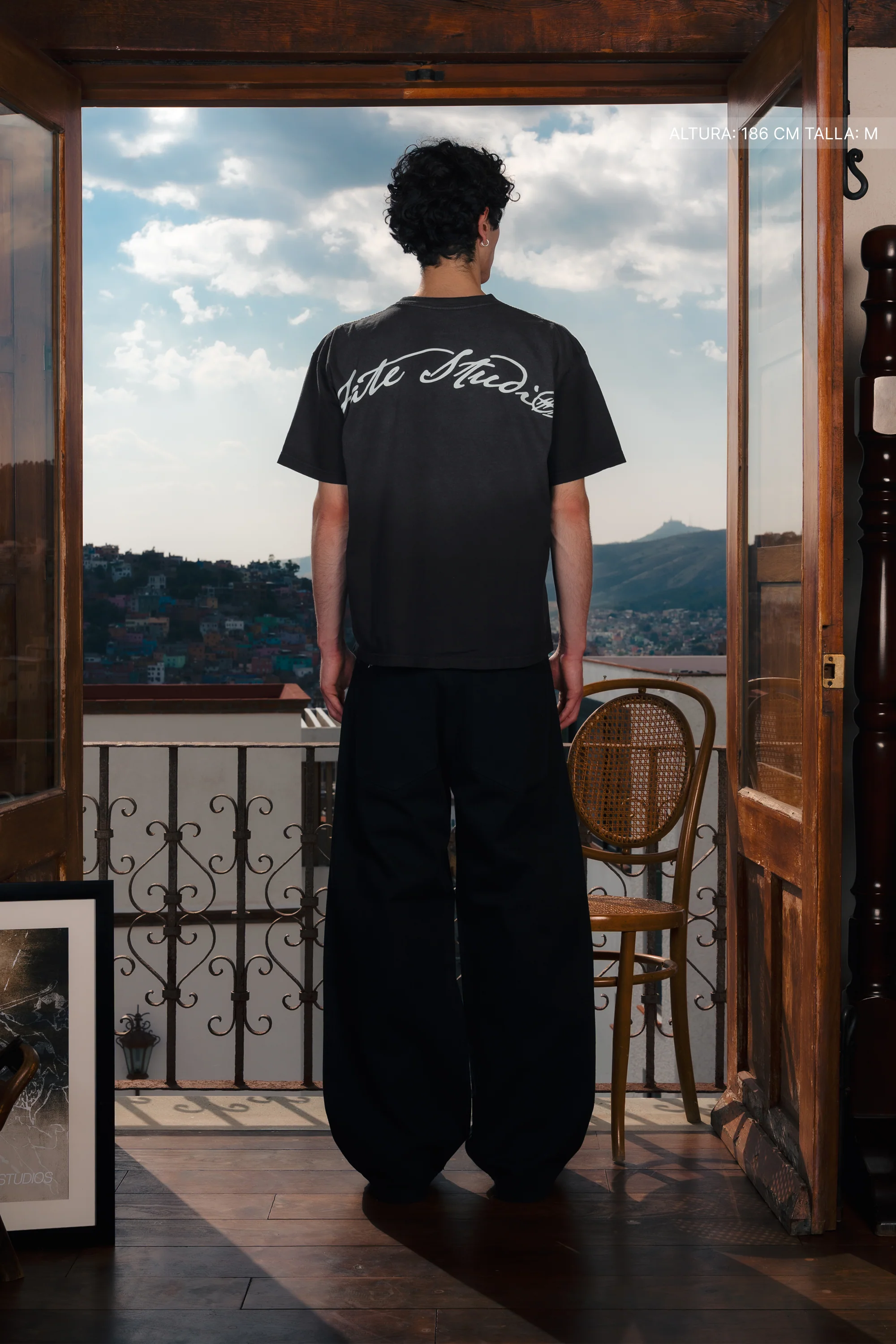 Fate Studios Tee Faded Black - Image 9