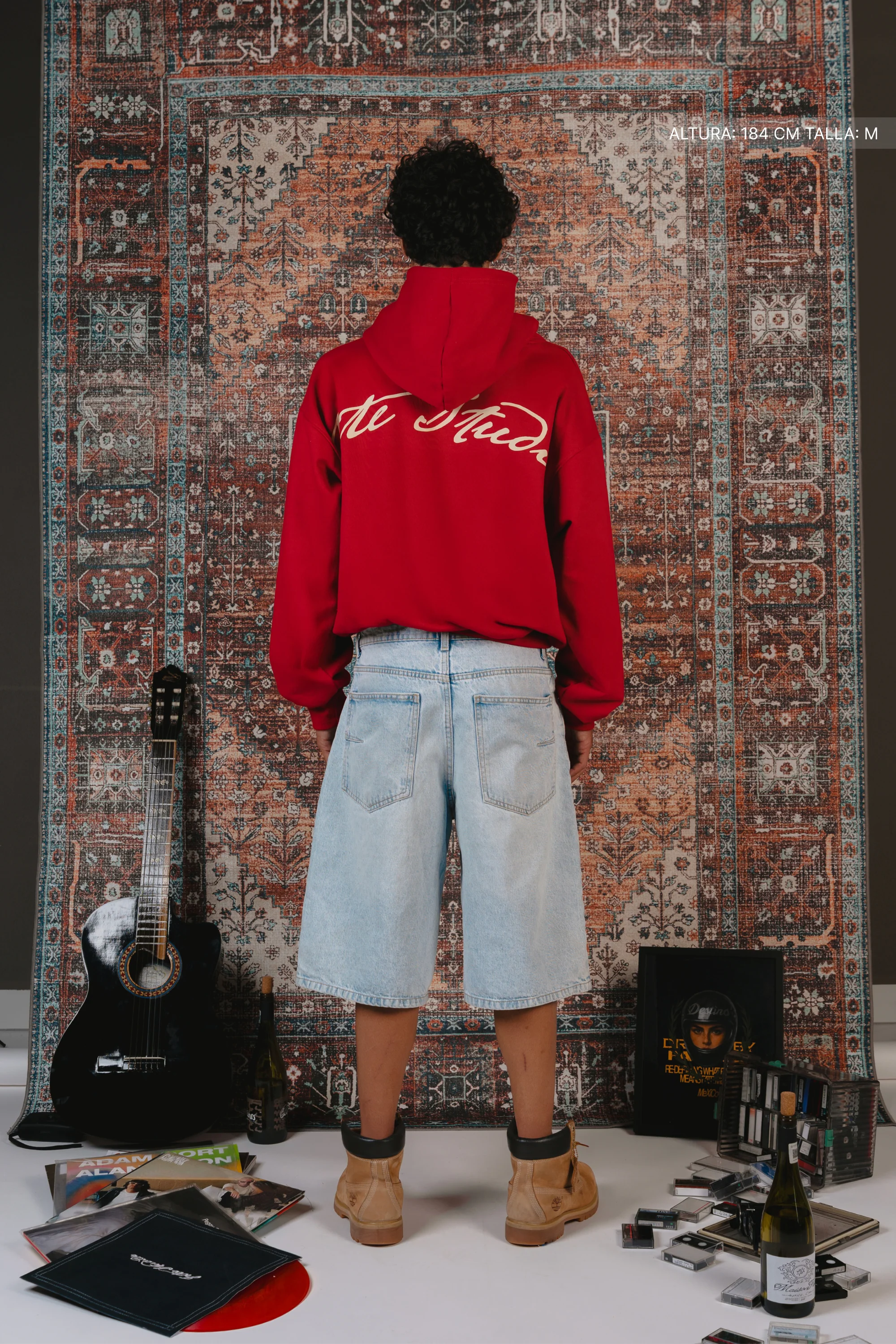 Fate Studios Hoodie Cherry Red - Image 2
