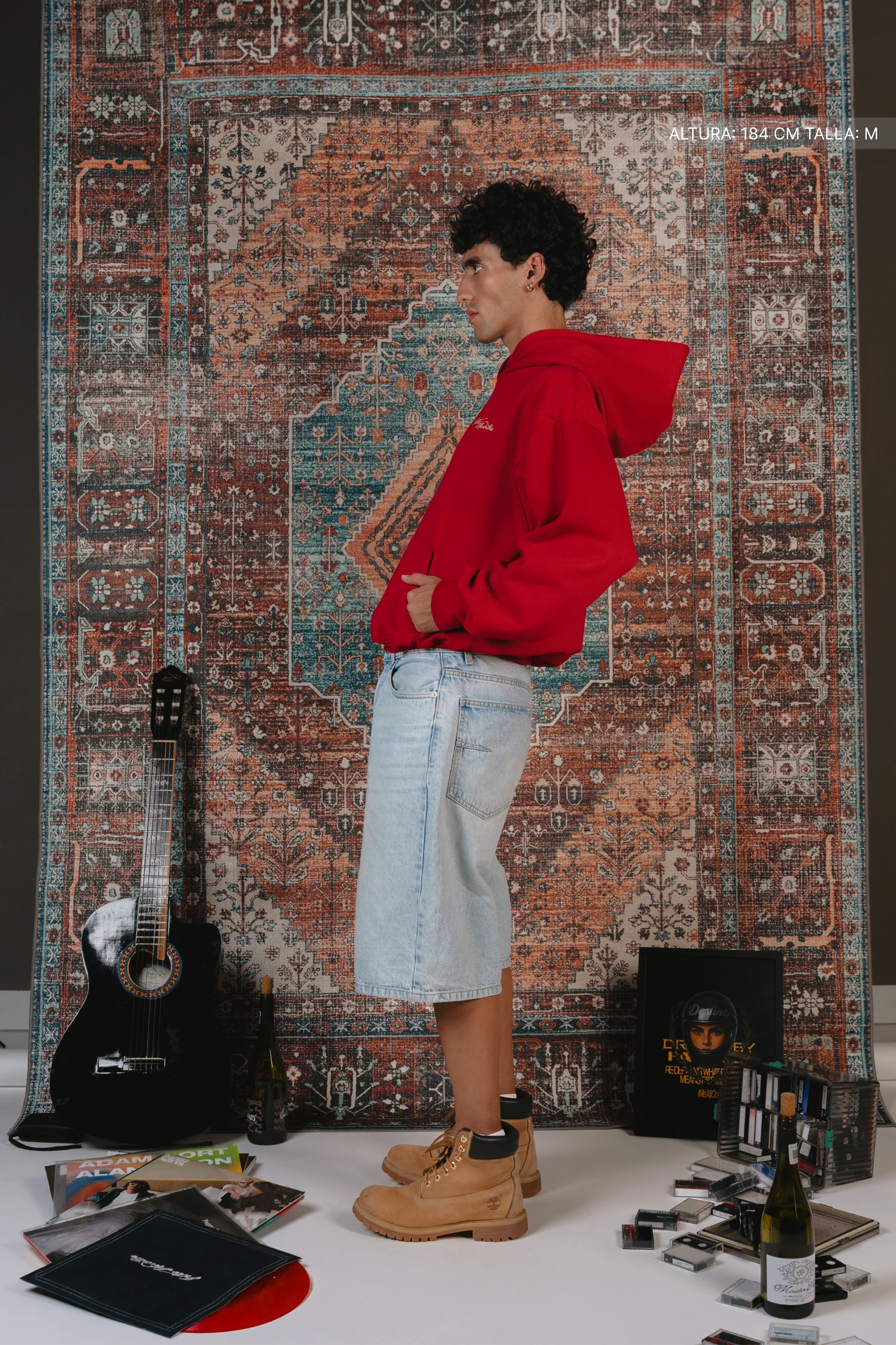 Fate Studios Hoodie Cherry Red - Image 5
