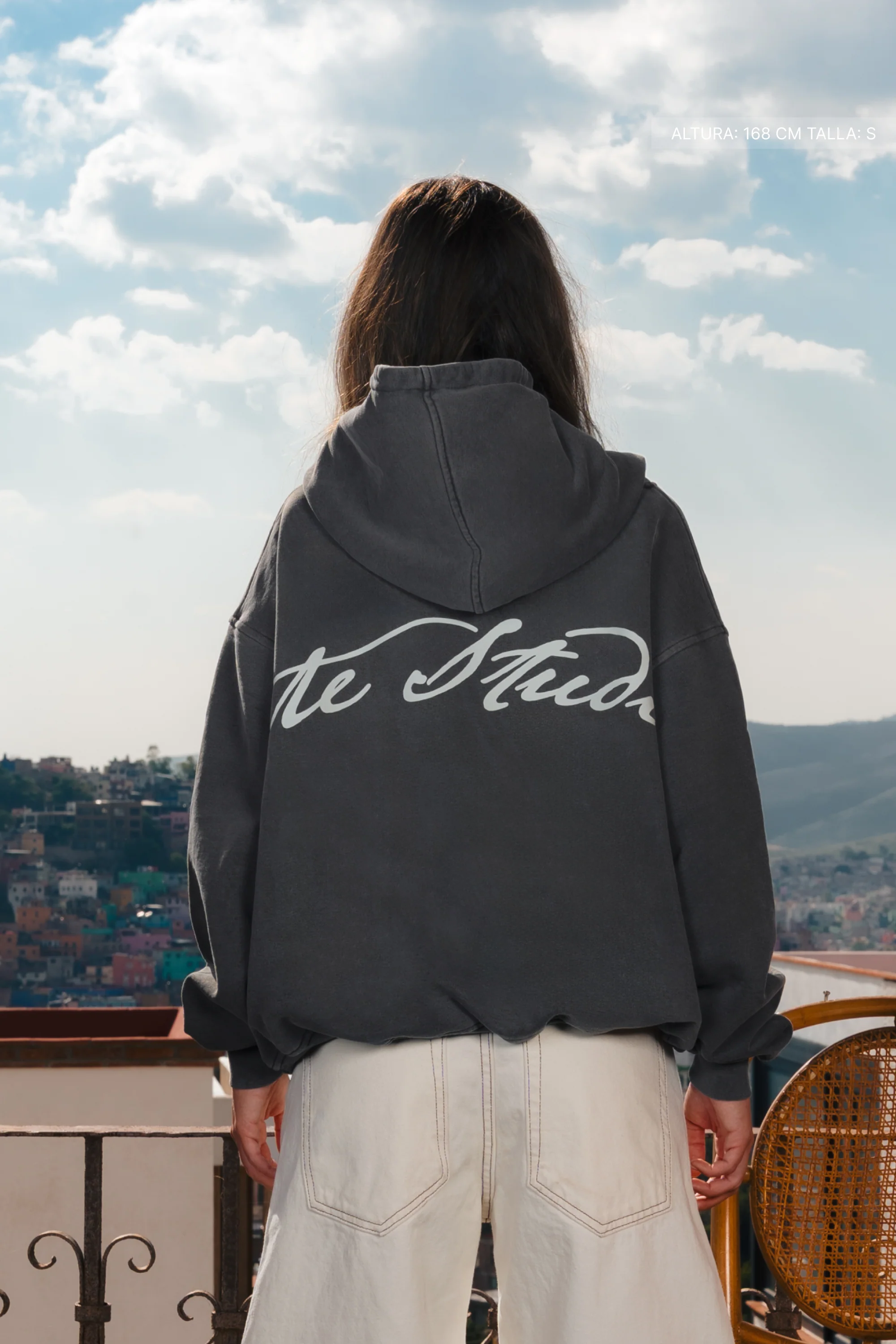 Fate Studios Hoodie Washed Grey - Image 10