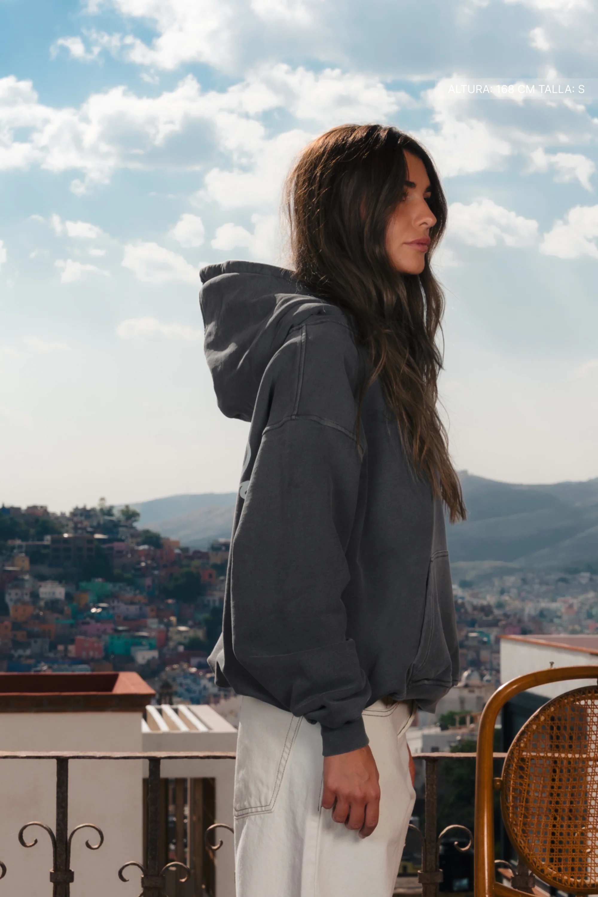 Fate Studios Hoodie Washed Grey - Image 8