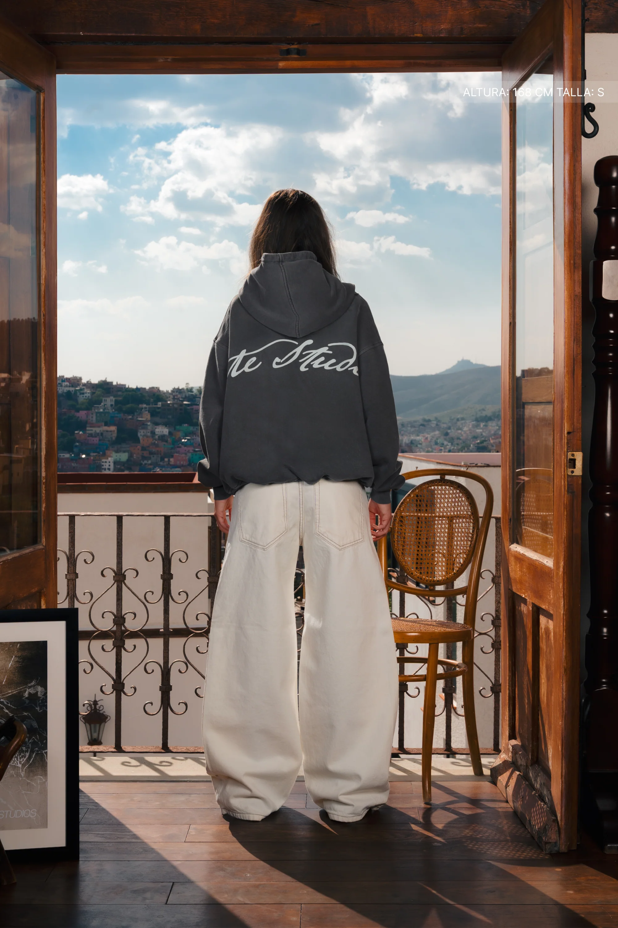 Fate Studios Hoodie Washed Grey - Image 9