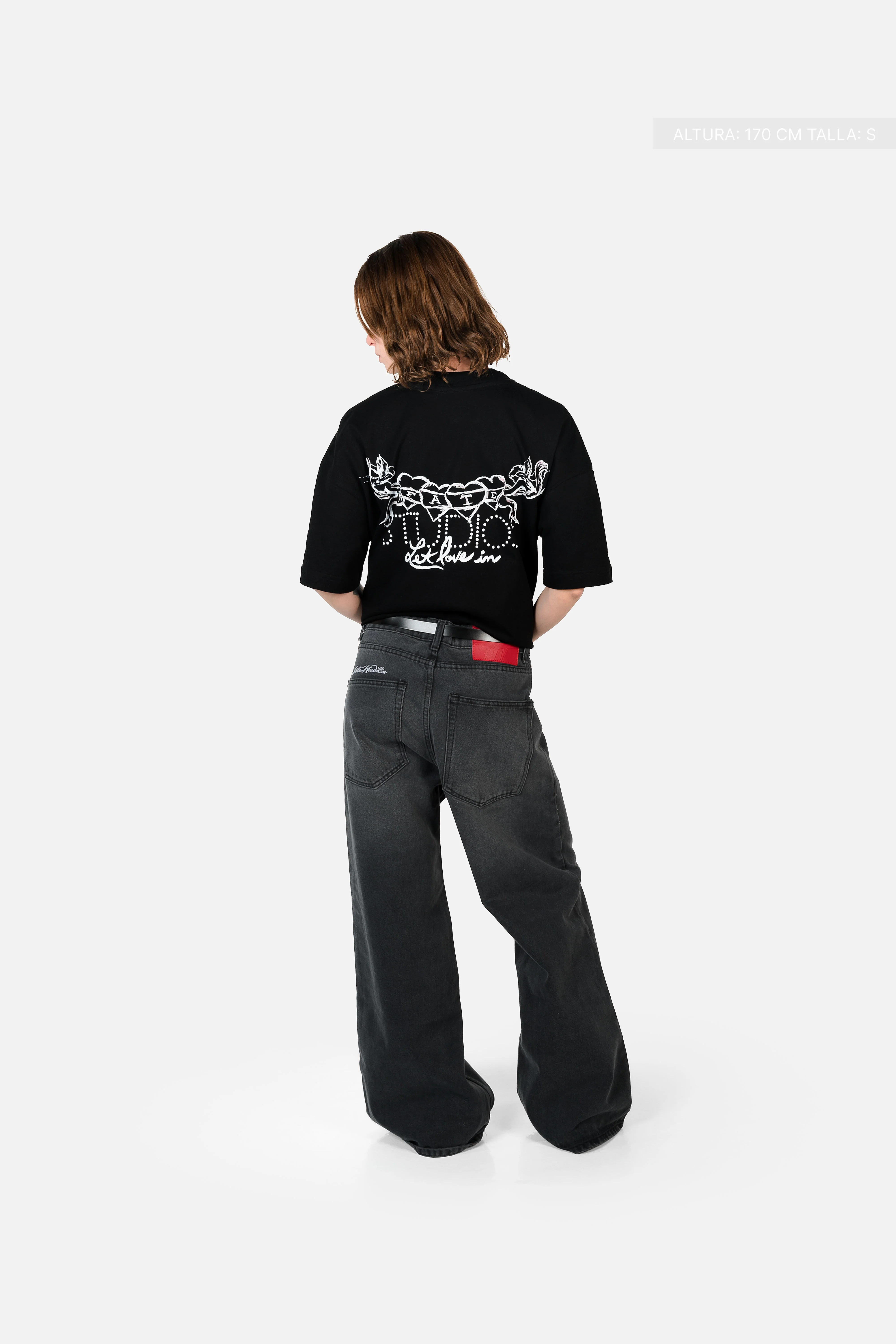 Fate Studios Let Love In Tee Black - Image 4