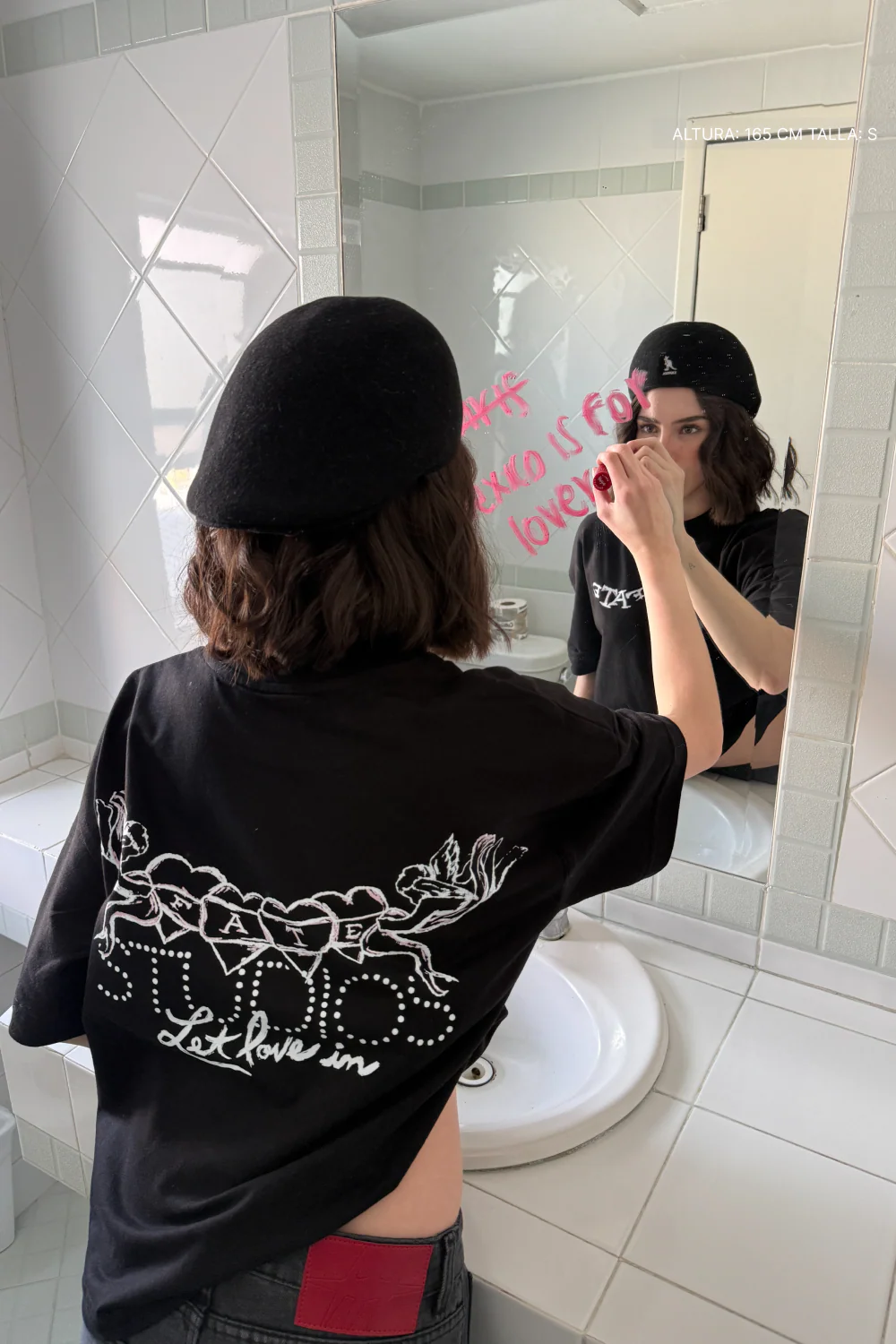 Fate Studios Let Love In Tee Black - Image 8