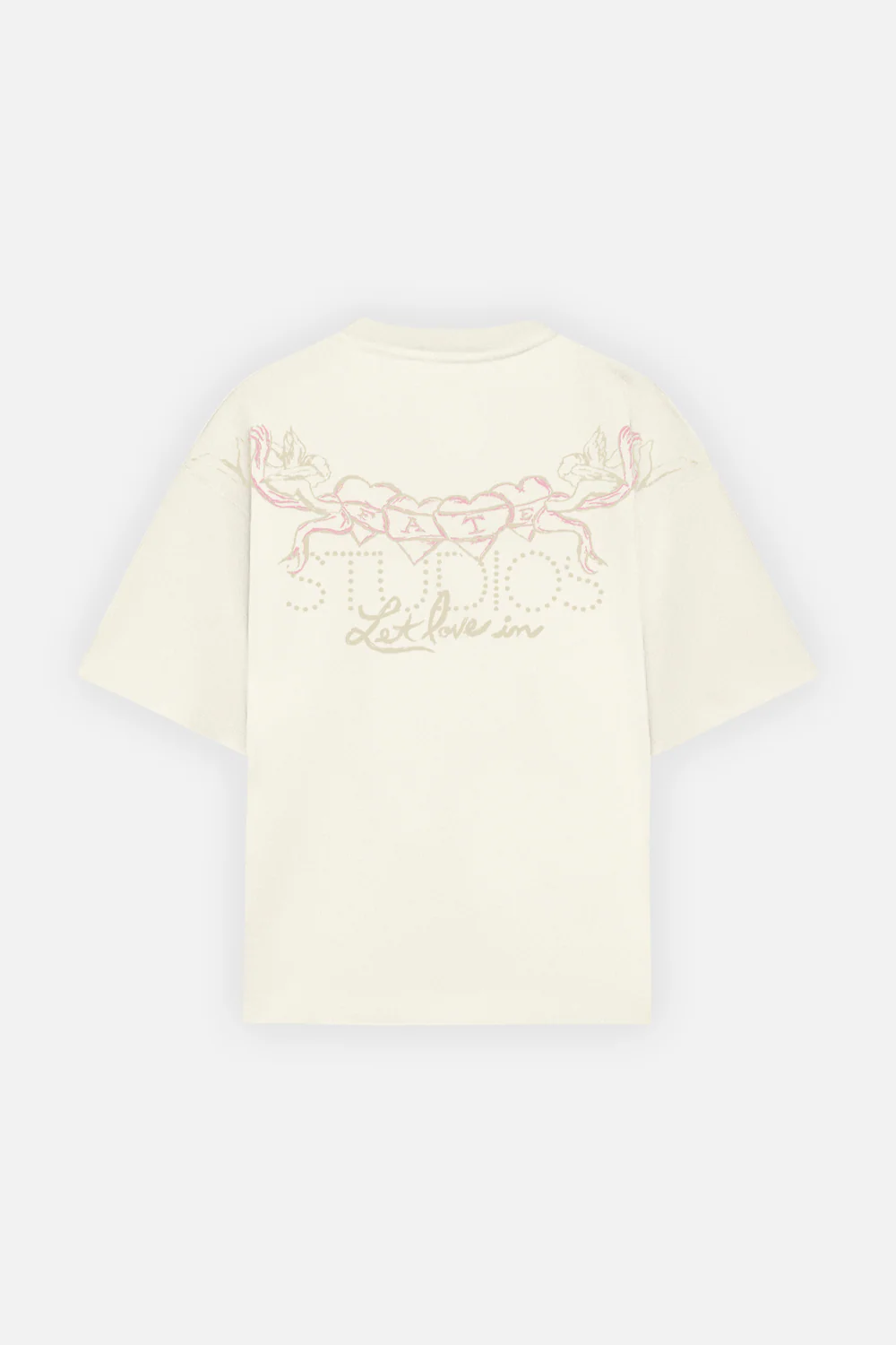 Fate Studios Let Love In Tee Ivory