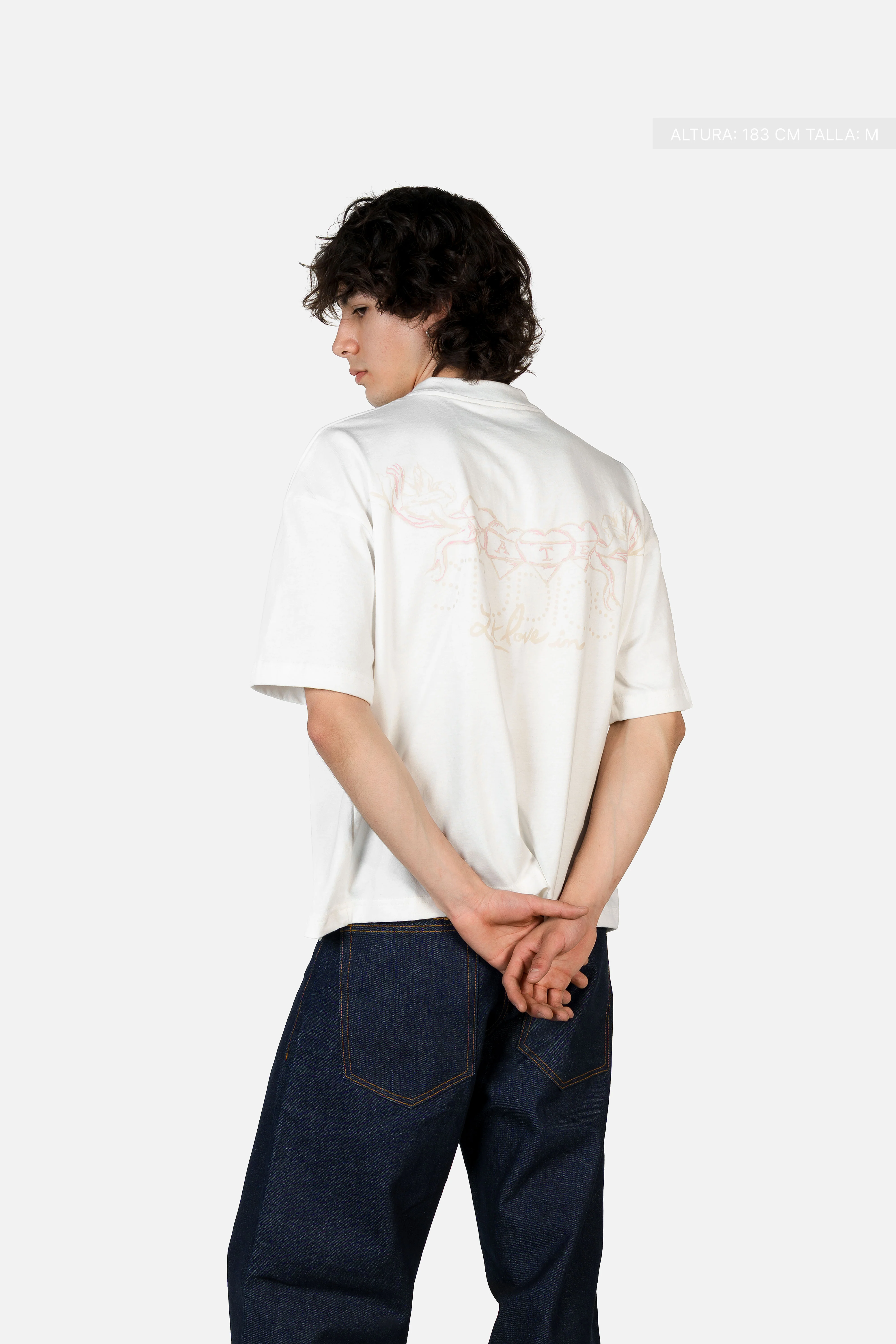 Fate Studios Let Love In Tee Ivory - Image 6