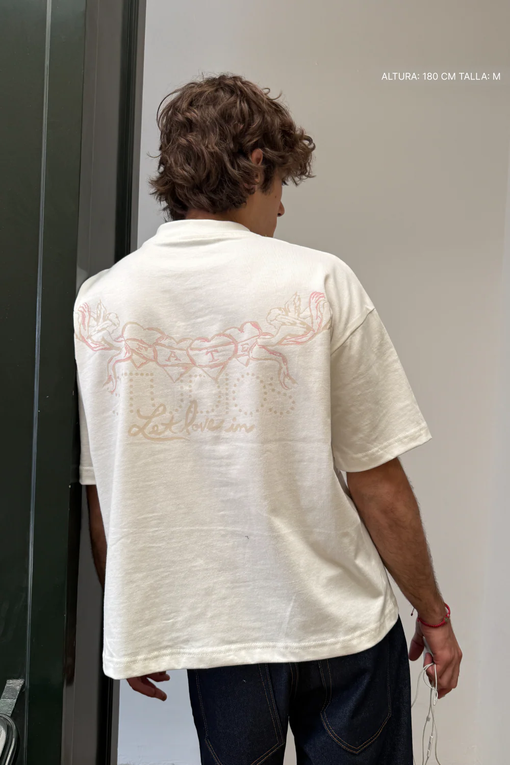 Fate Studios Let Love In Tee Ivory - Image 8
