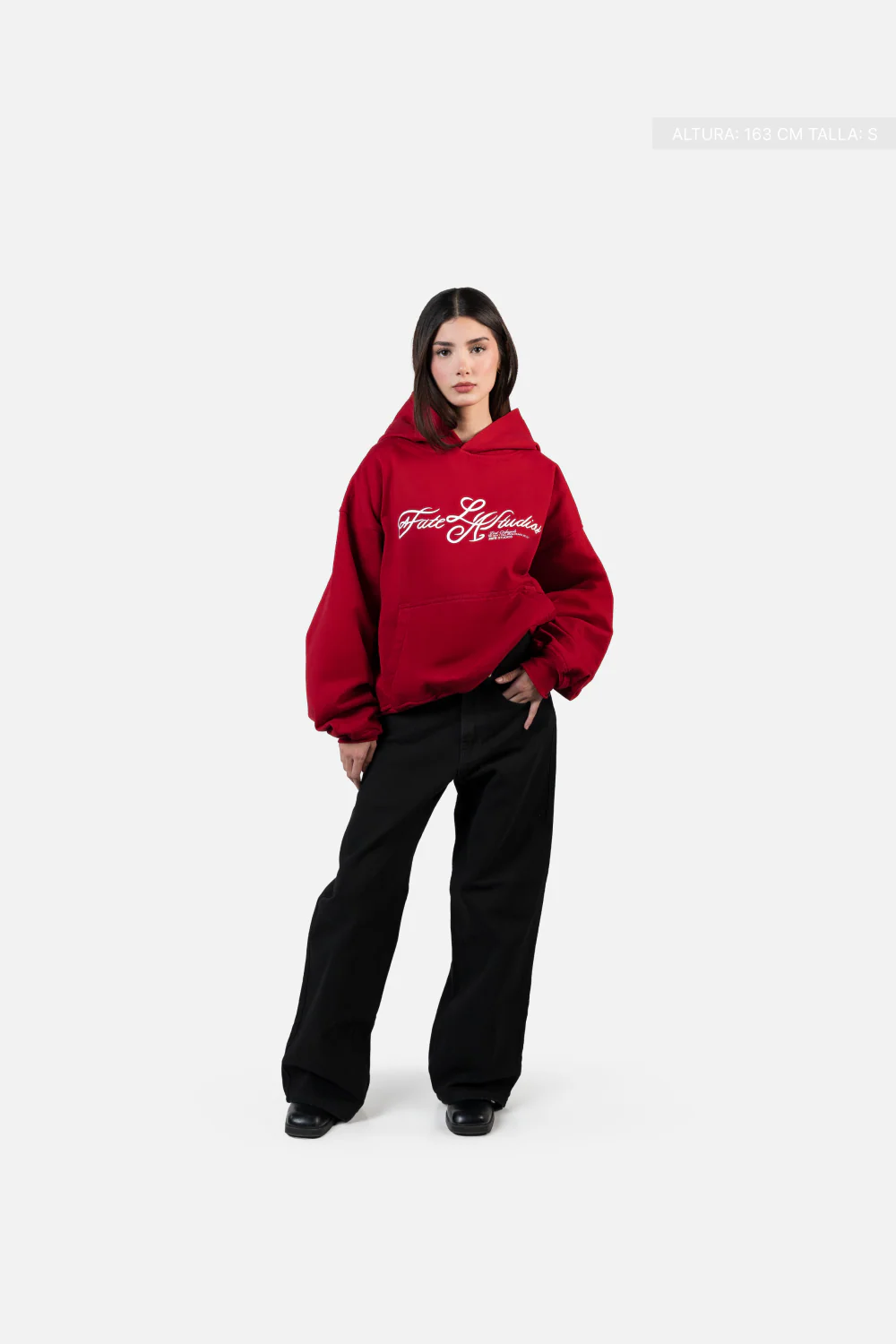 Fate Studios Lost Angels Hoodie Cherry Red - Image 4