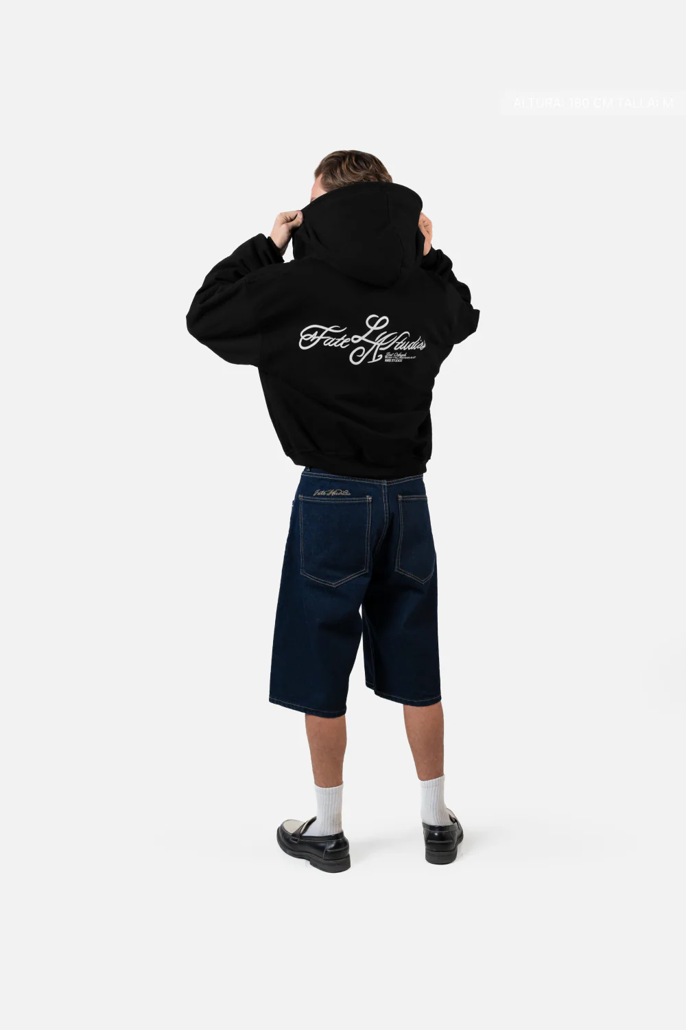 Fate Studios Lost Angels Zip Hoodie Vantablack - Image 4
