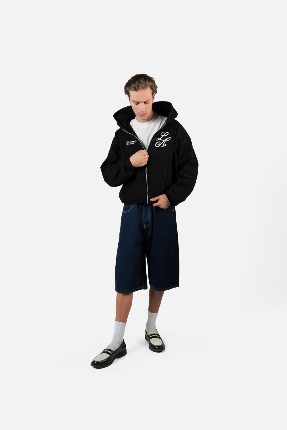 Fate Studios Lost Angels Zip Hoodie Vantablack - Image 5