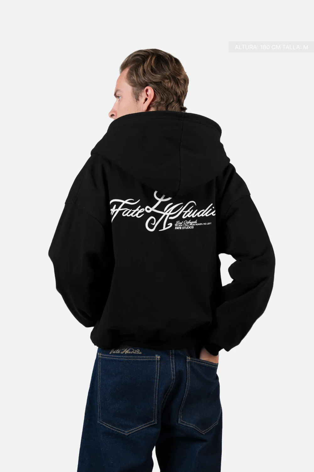 Fate Studios Lost Angels Zip Hoodie Vantablack - Image 6