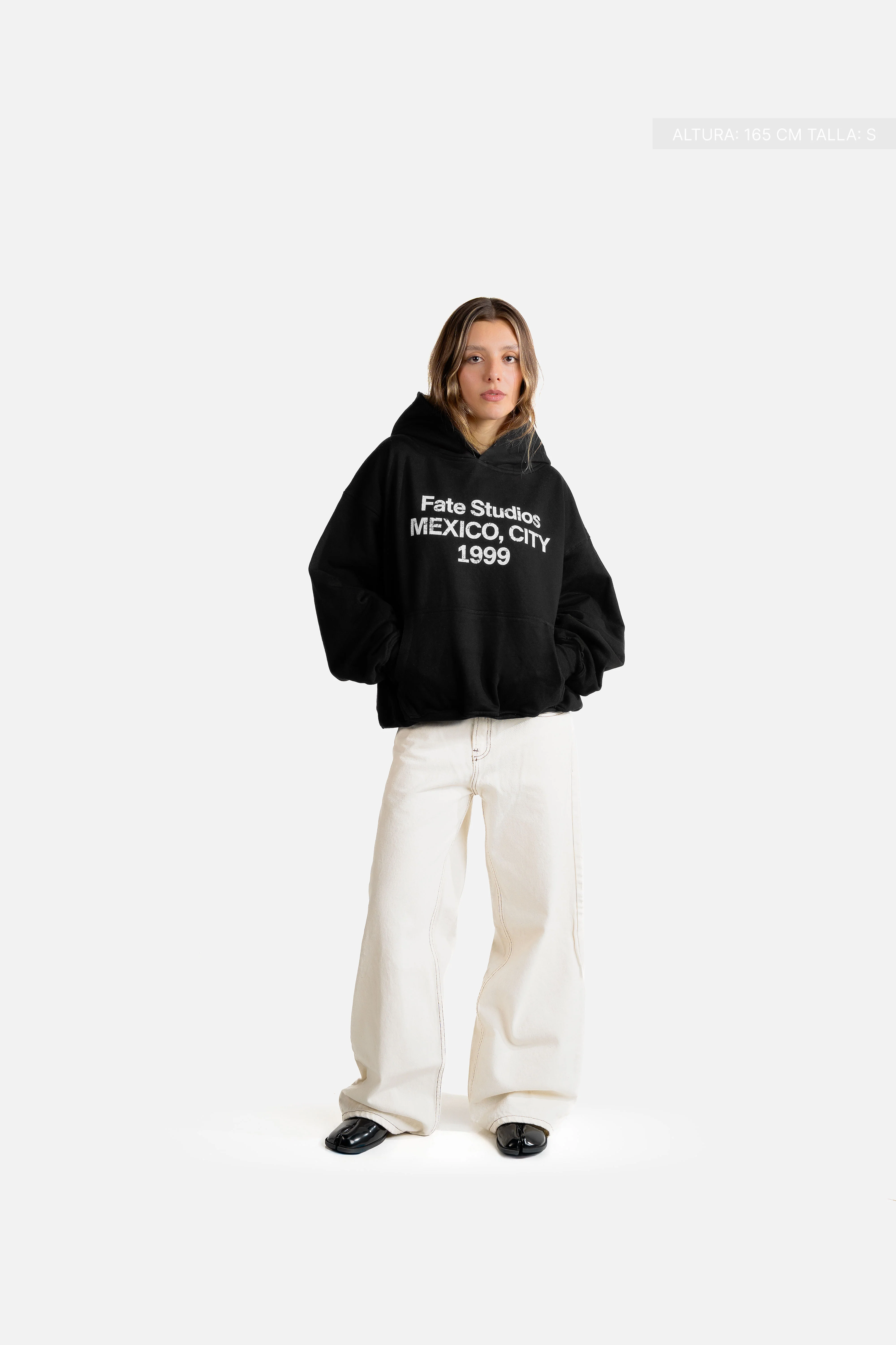 Fate Studios Mexico City 1999 Hoodie Vantablack - Image 4