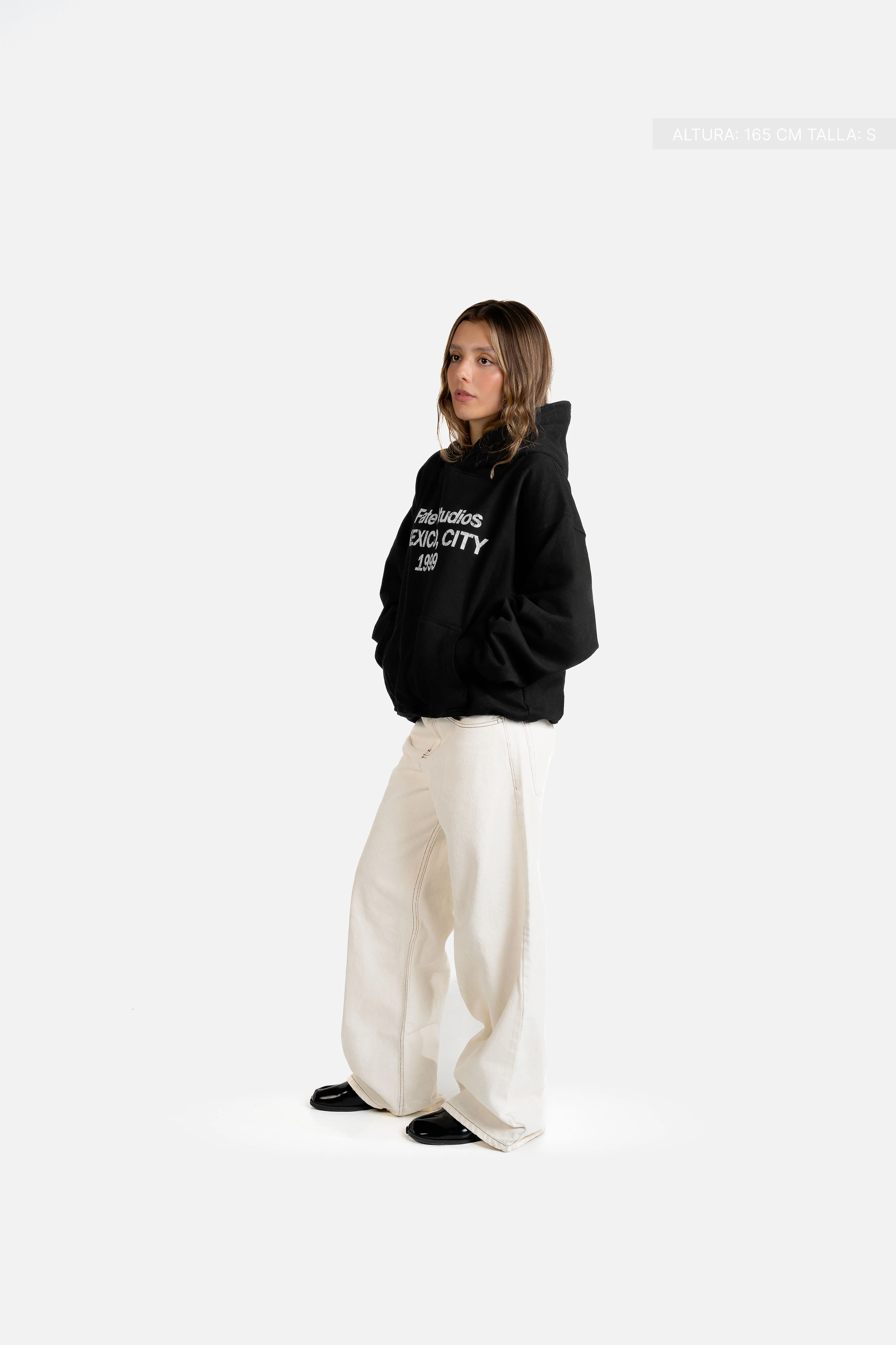 Fate Studios Mexico City 1999 Hoodie Vantablack - Image 5