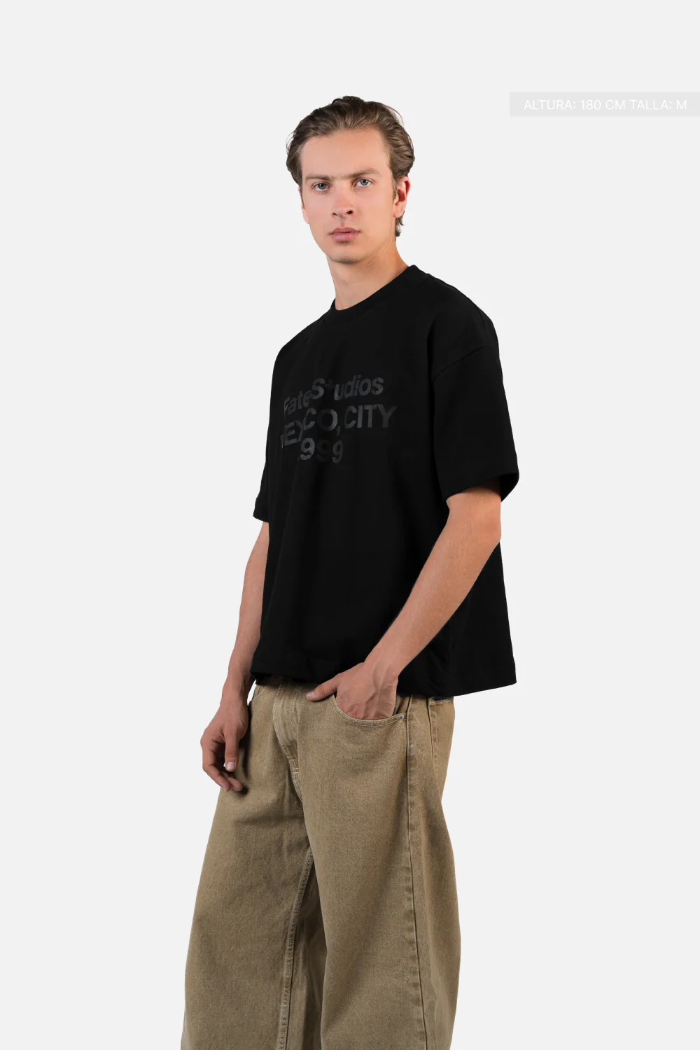 Fate Studios Mexico City 1999 Tee Black - Image 5