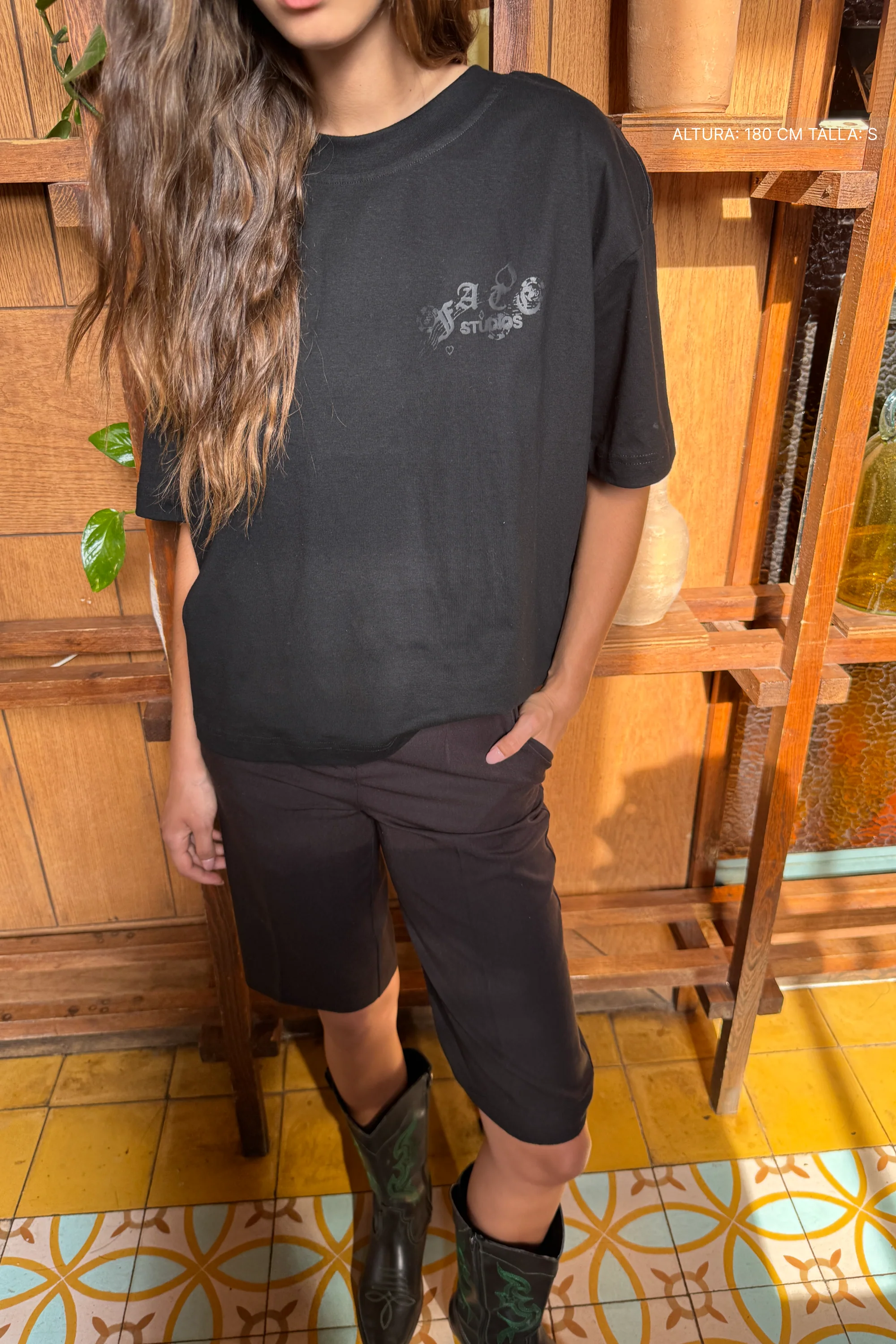 Fate Studios Noir Table Tee Black - Image 6