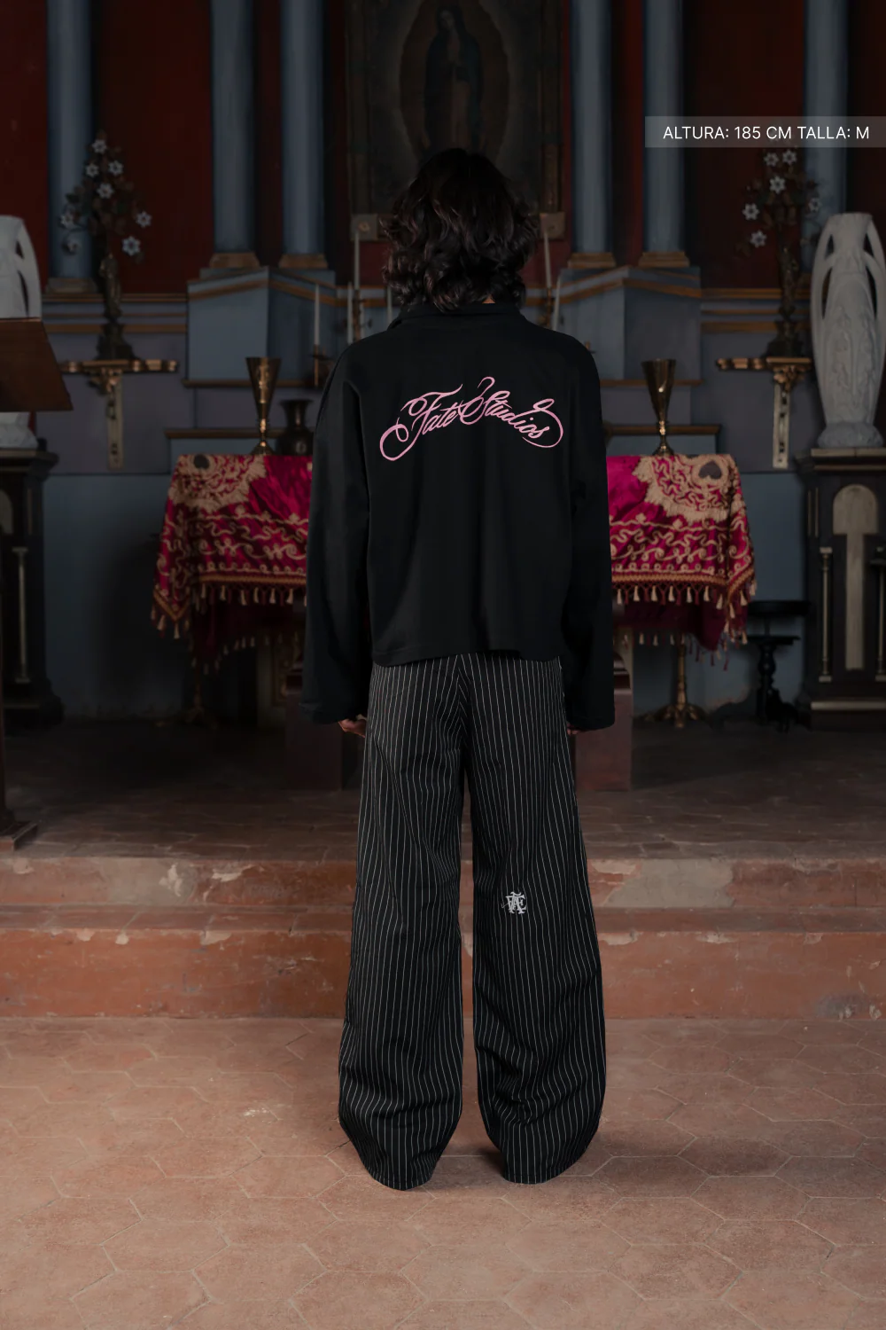 Fate Studios Script Longsleeve Polo Black - Image 5