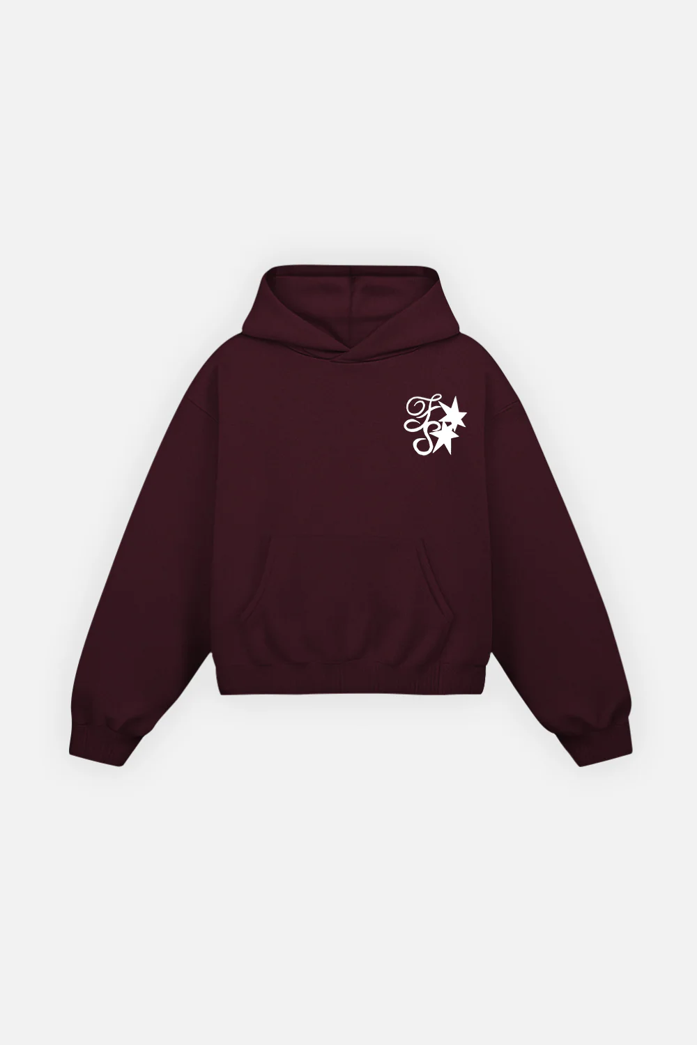 FS Sparks Hoodie Burgundy - Image 3
