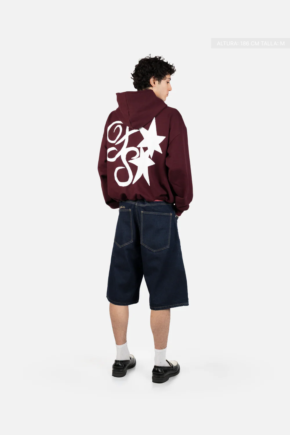 FS Sparks Hoodie Burgundy - Image 4