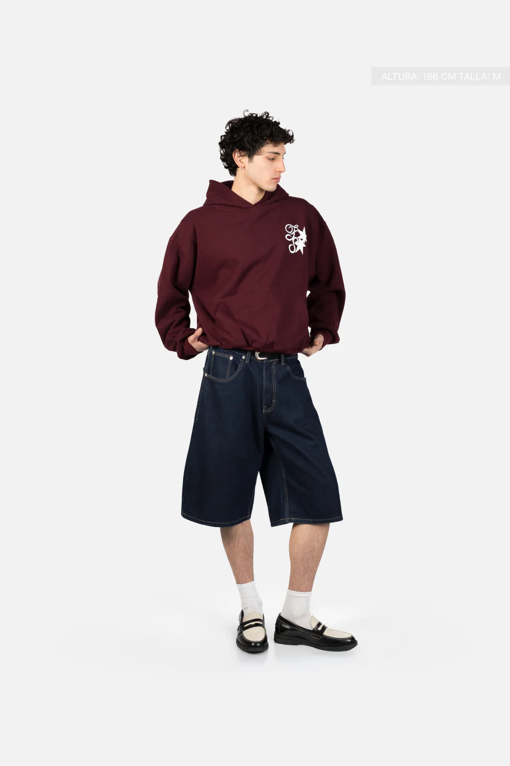 FS Sparks Hoodie Burgundy - Image 5