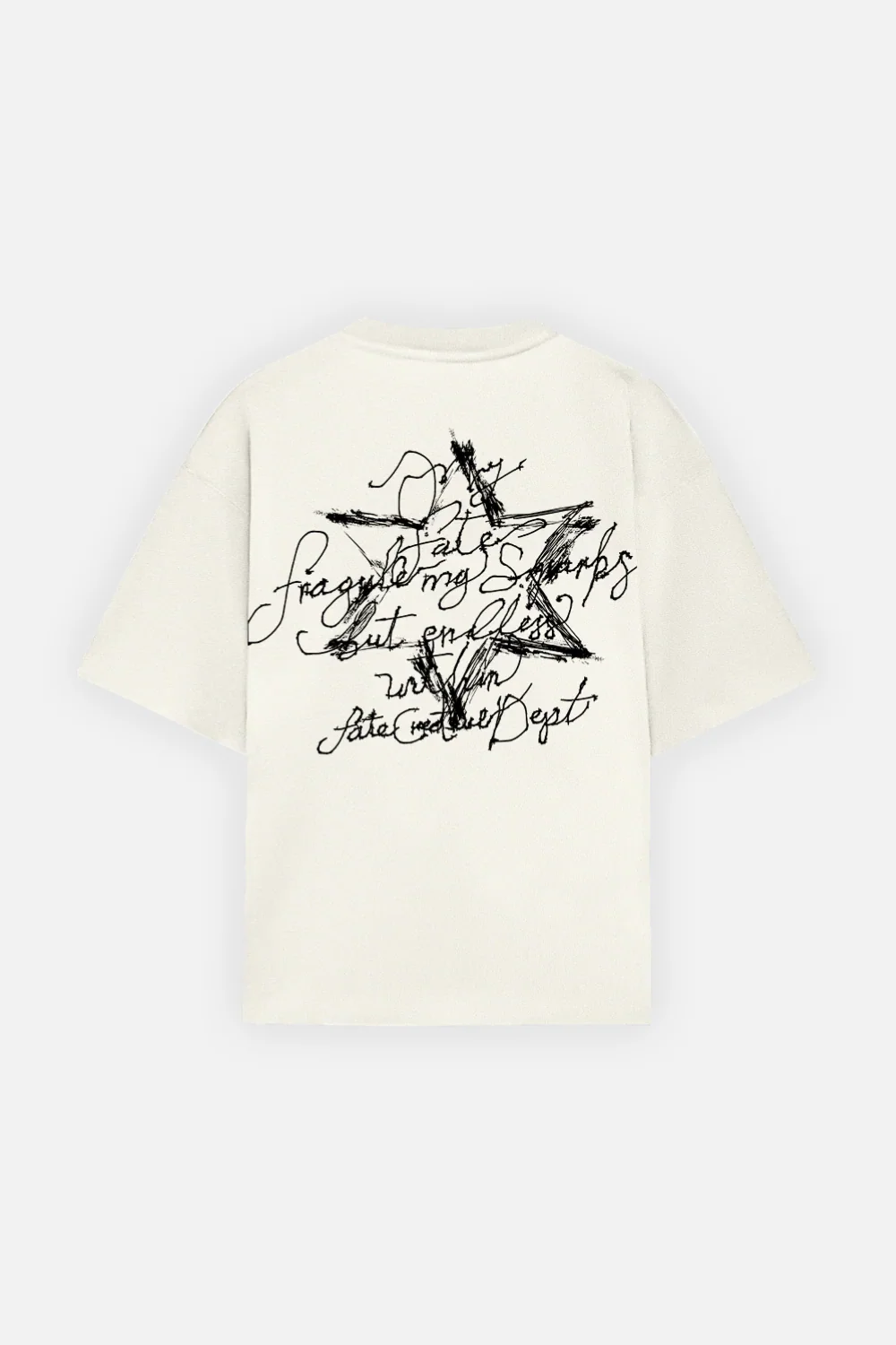 Fragile My Sparks Tee Ivory
