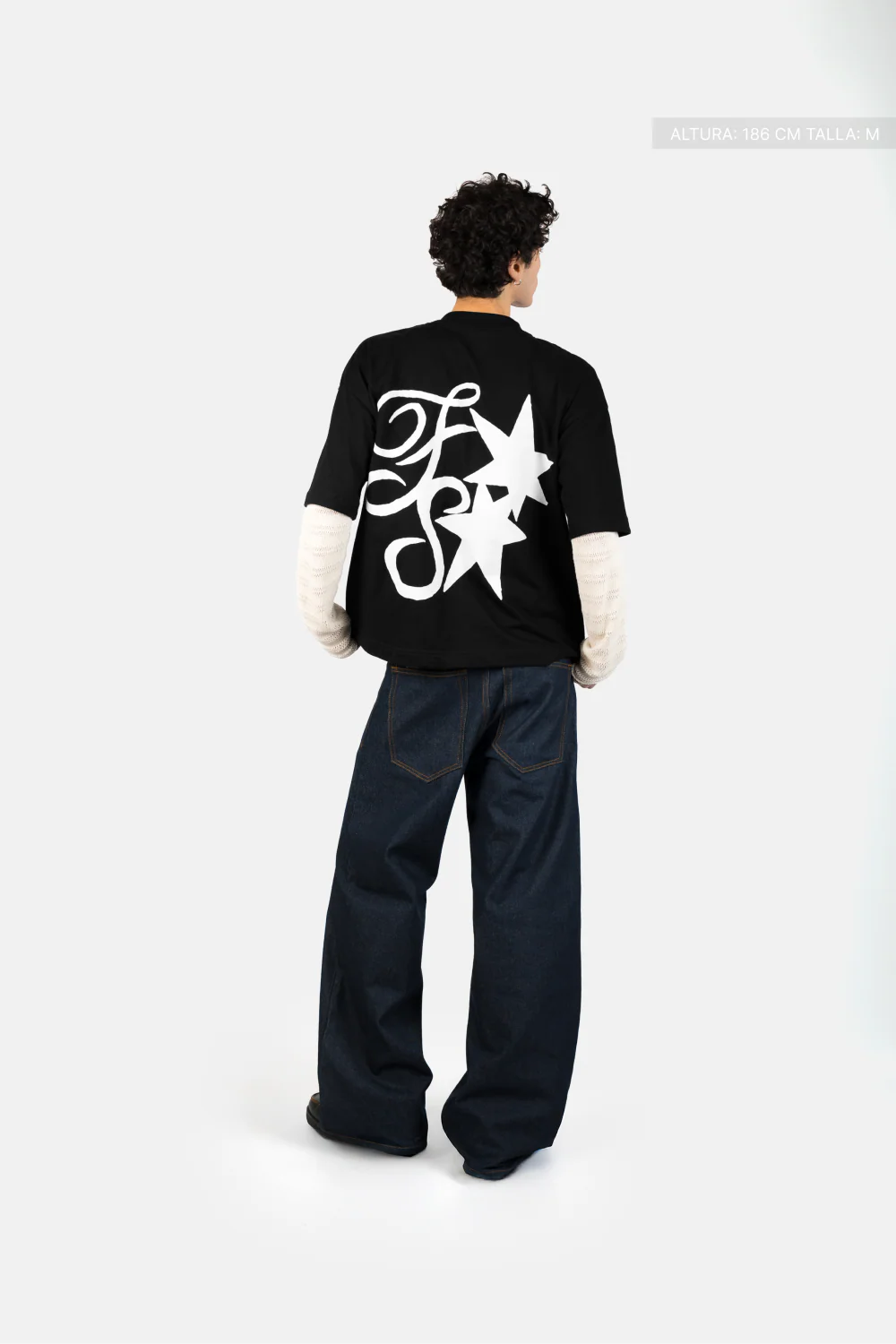 FS Sparks Tee Black - Image 4