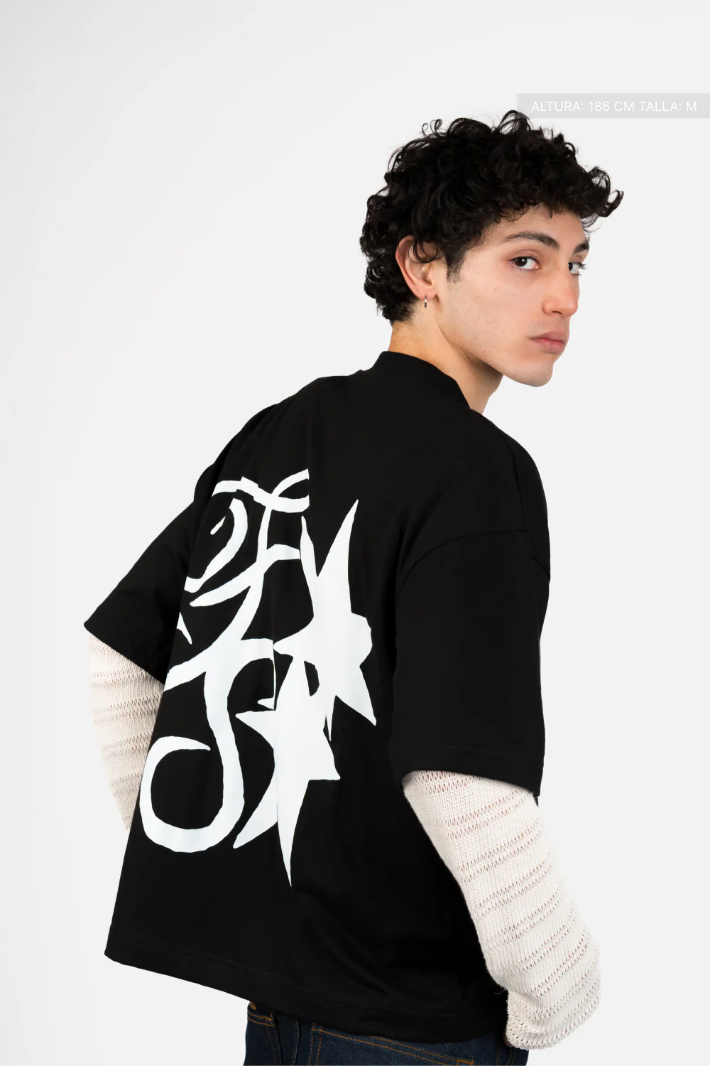 FS Sparks Tee Black - Image 6