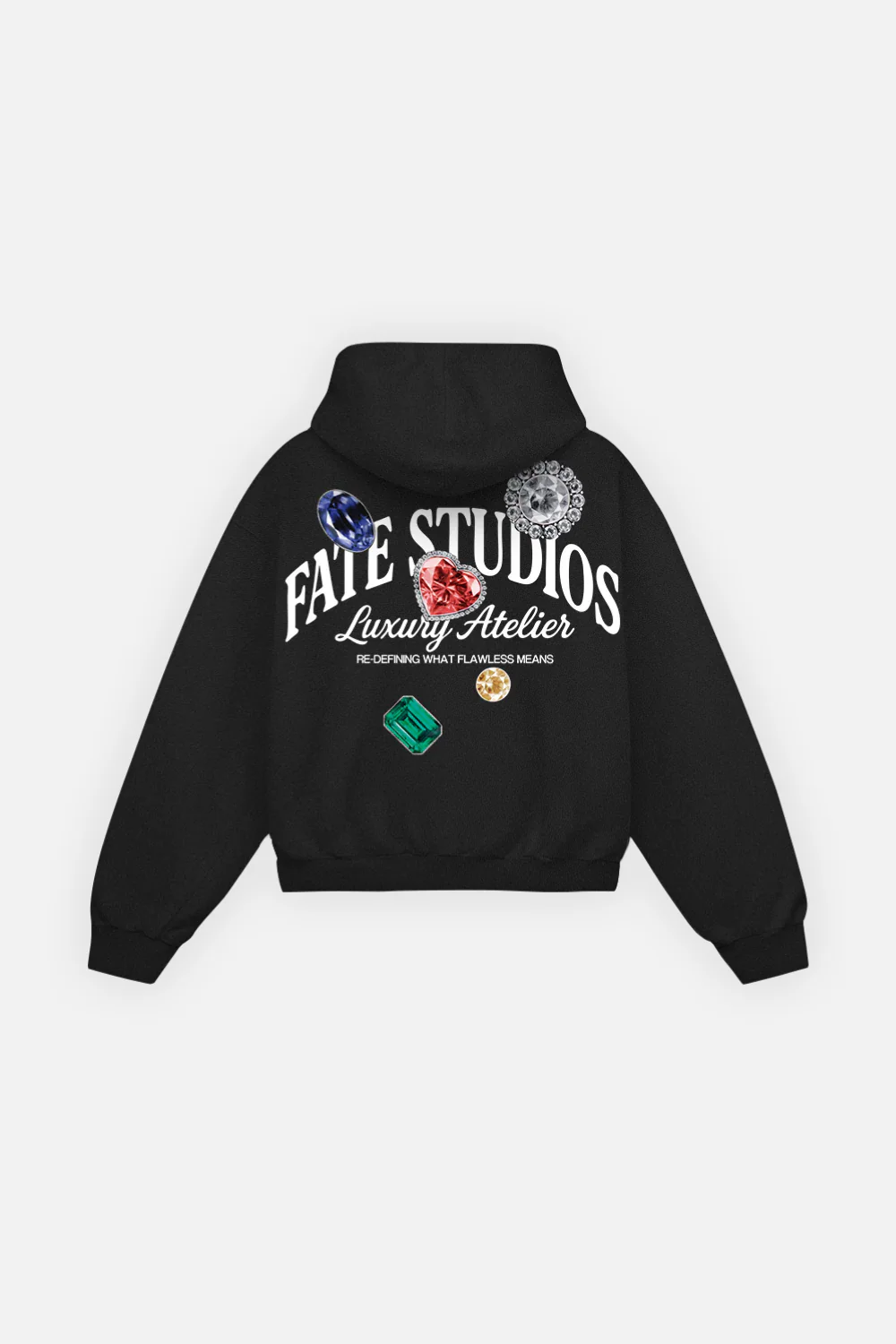Gems Hoodie Vantablack