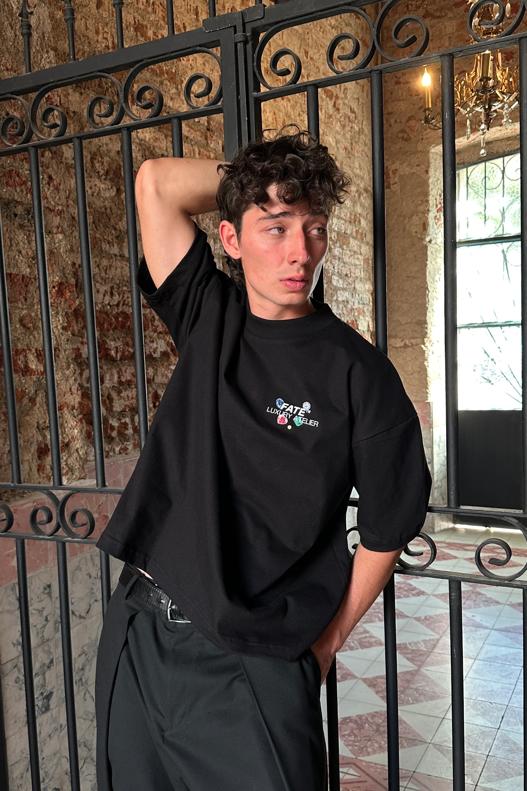 Gems Tee Black - Image 4
