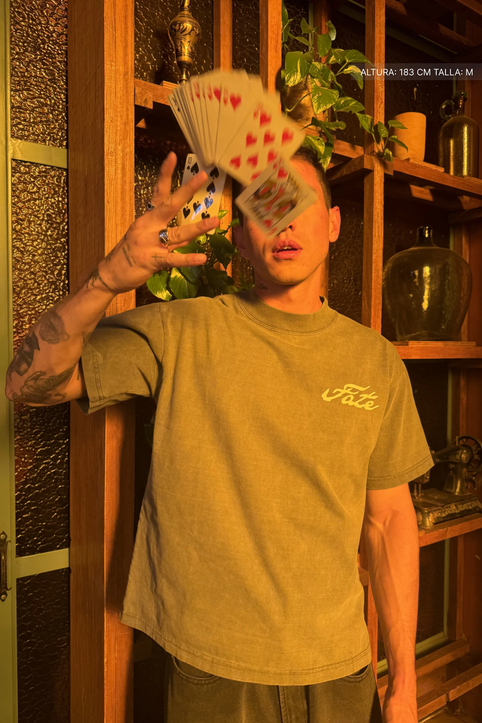I always Win Tee Washed Grey - Image 2