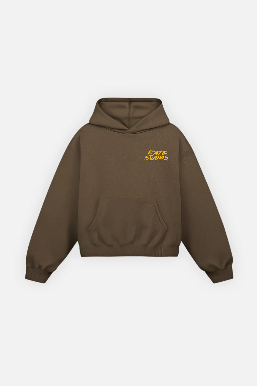 I Told Chat Hoodie Mocha Brown - Image 3