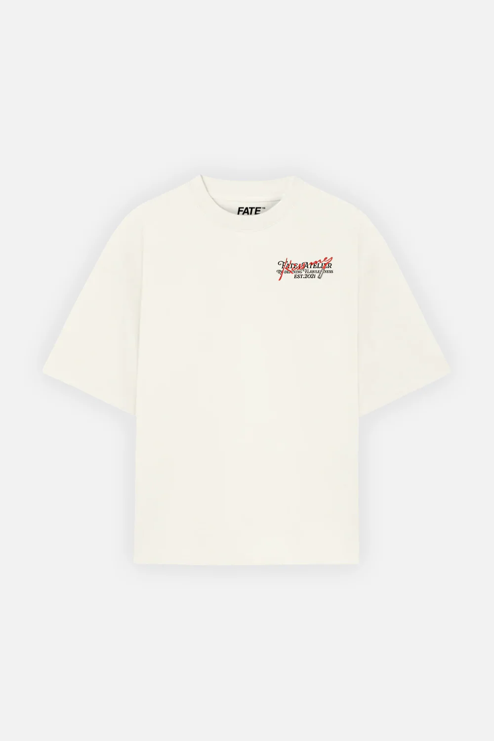 Kiss Me Tee Ivory - Image 3