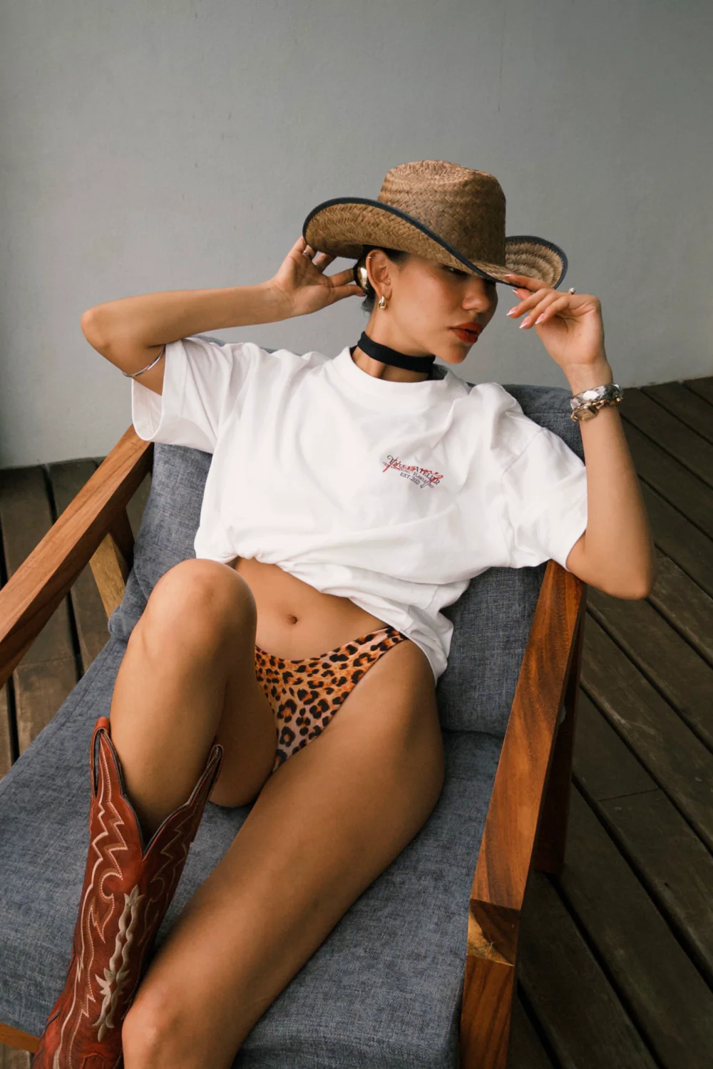 Kiss Me Tee Ivory - Image 4