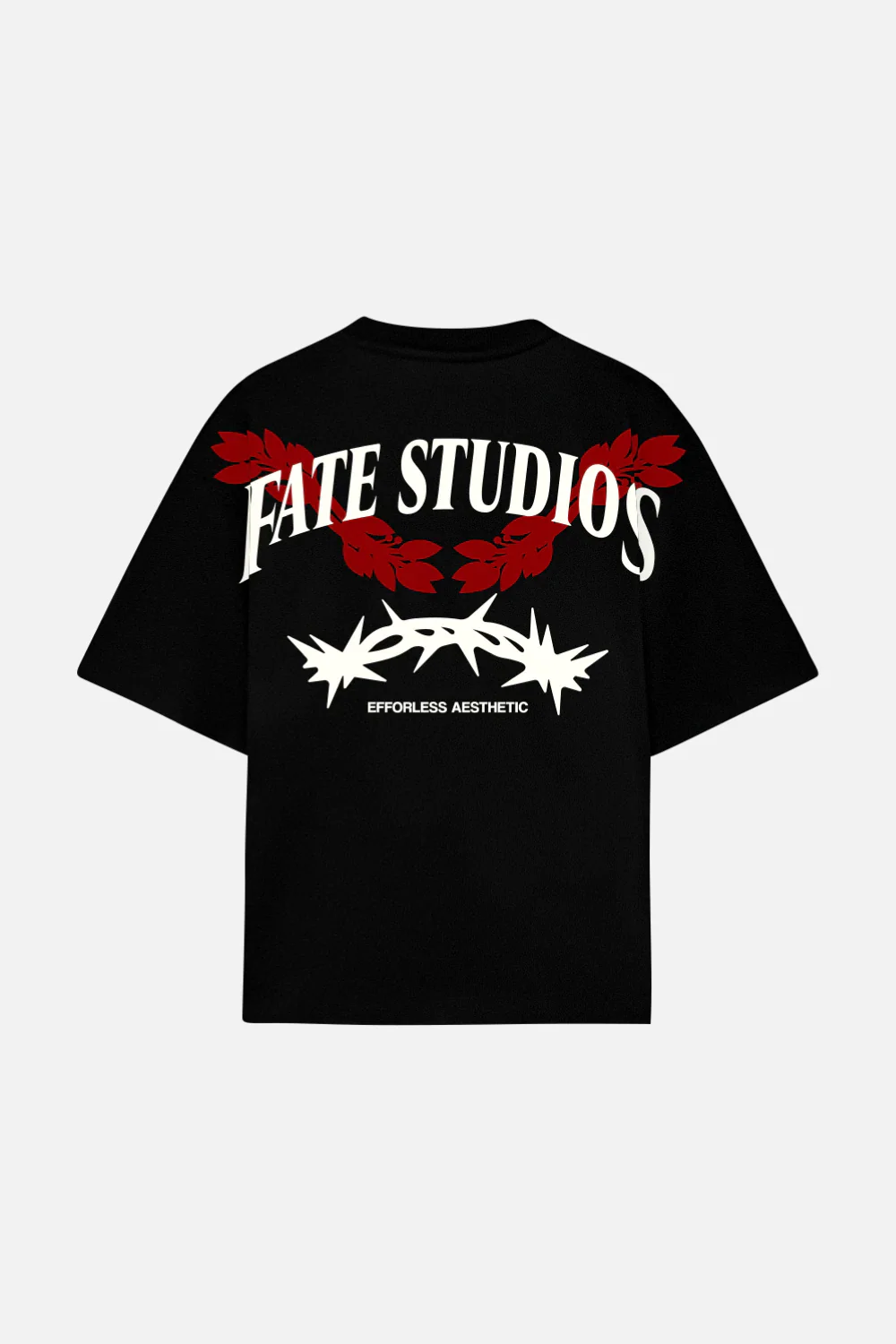 Laurels & Spikes Tee Black