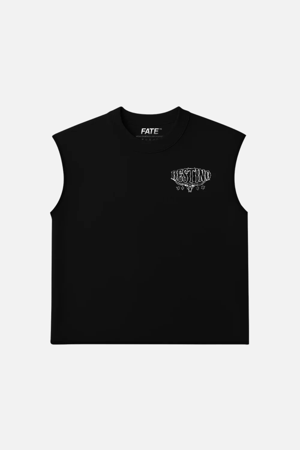 Long Horns Tank Top Black - Image 3