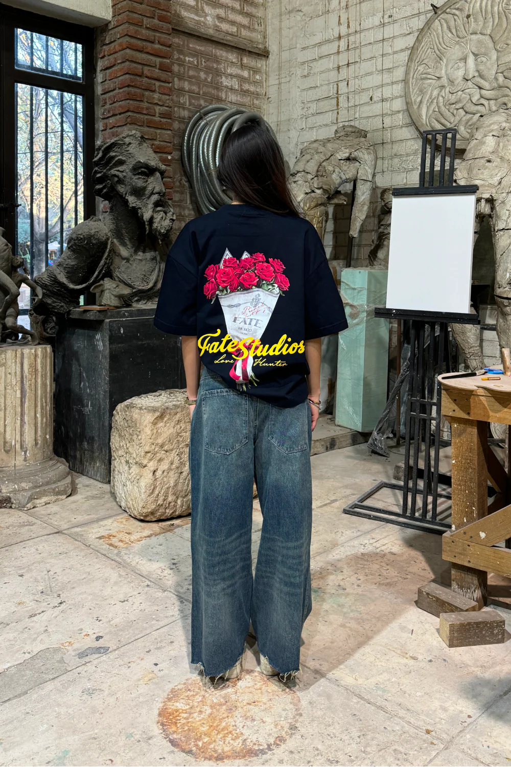 Love Hunter Tee Navy Blue - Image 2