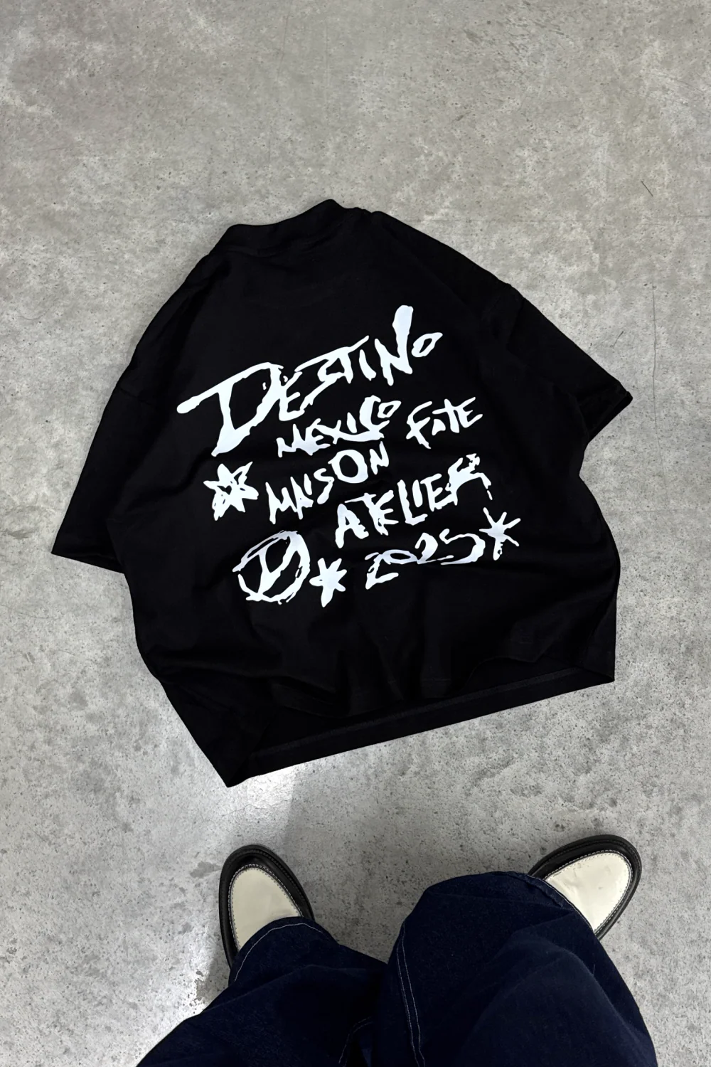 Maison Fate Tee Black - Image 2