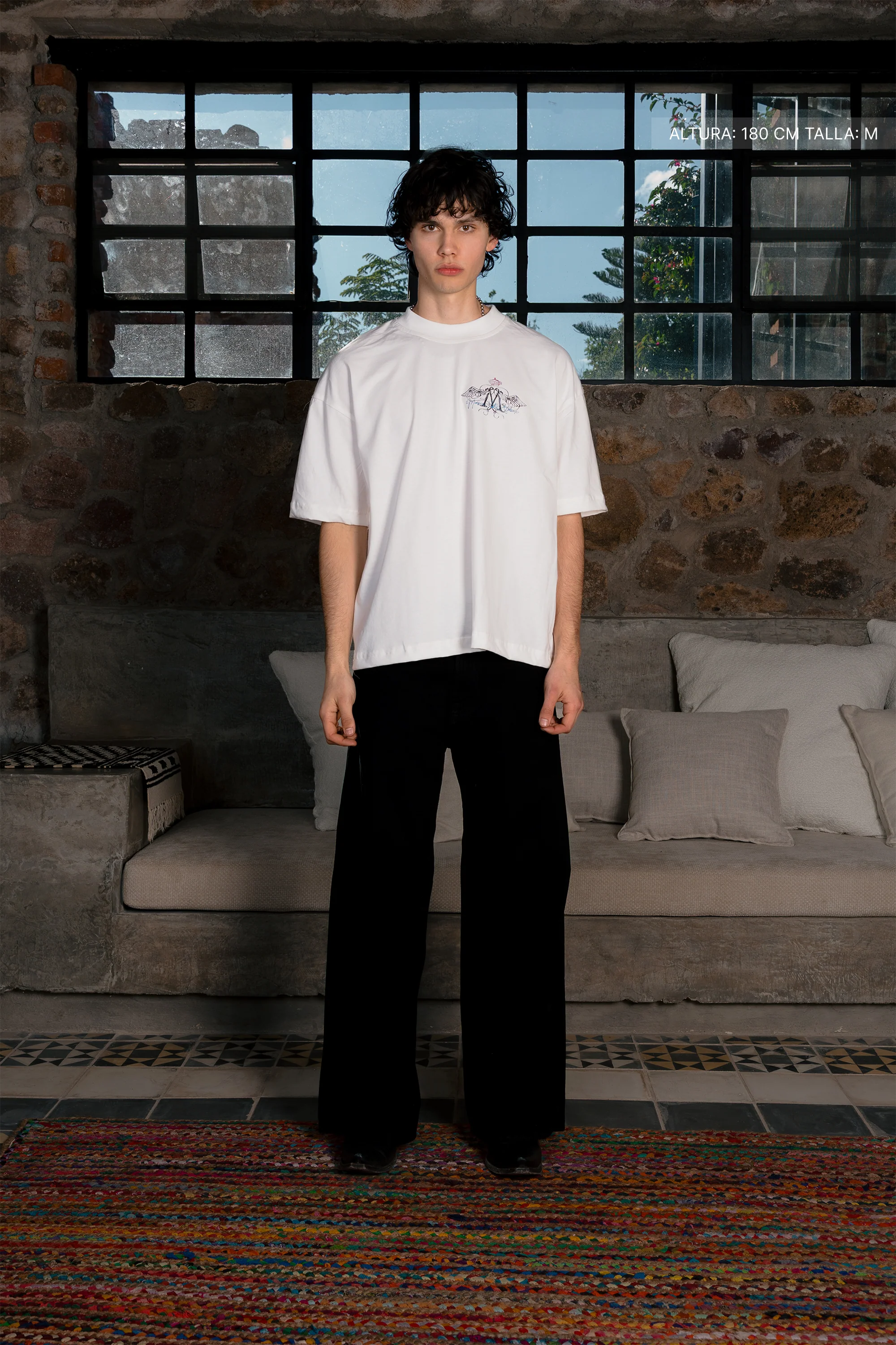 Maison Wings Tee Ivory - Image 4