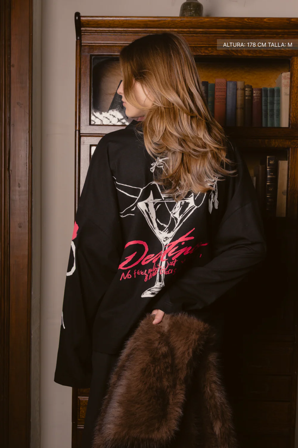 Martini & Bad Decisions Longsleeve Black - Image 8