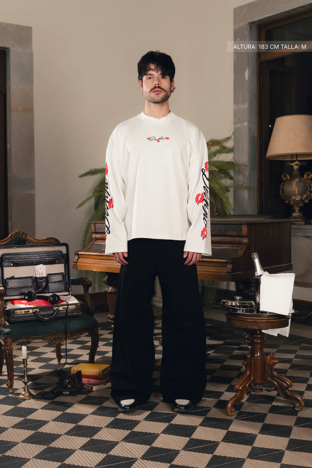 Martini & Bad Decisions Longsleeve Ivory - Image 5