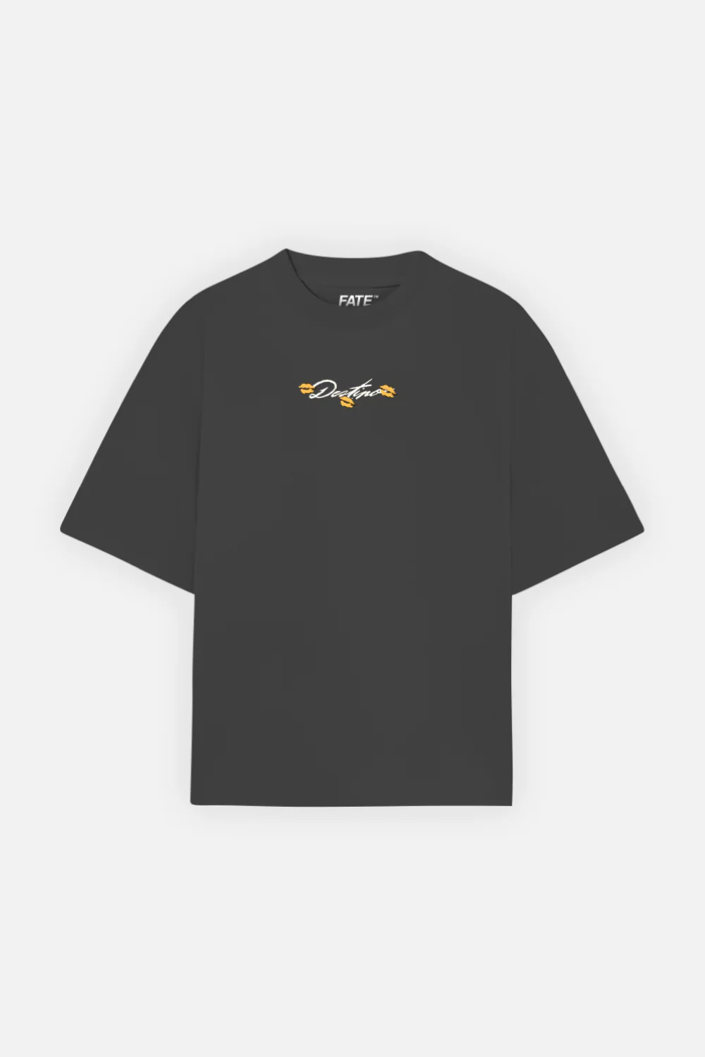 Martini & Bad Decisions Tee Oxford Grey - Image 3